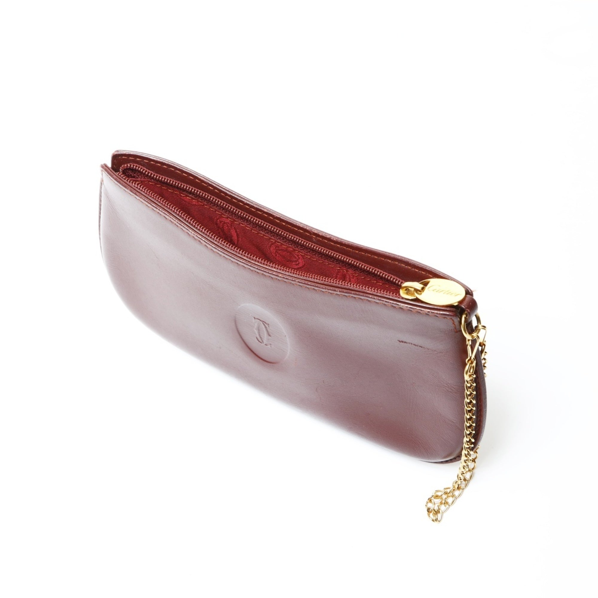 Celine Red Color Pouch (Pre-Owned)