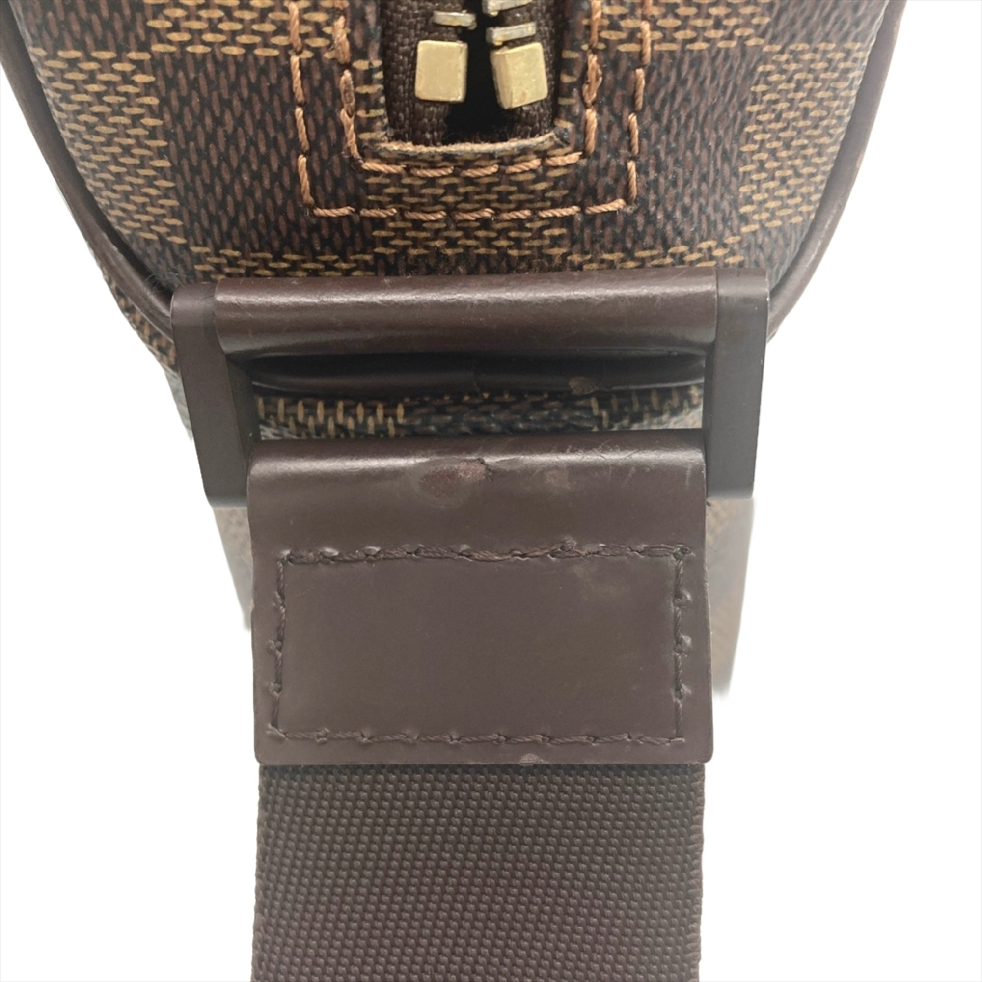 Louis Vuitton Brown Damier Canvas Ebene Damier Canvas Shoulder Bag (Pre-Owned)