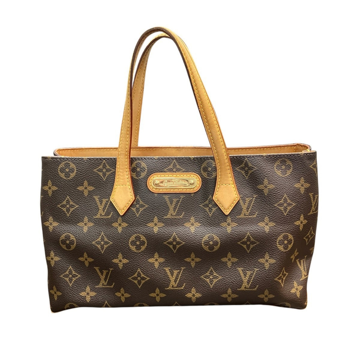 Louis Vuitton Brown Monogram Canvas Handbag (Pre-Owned)
