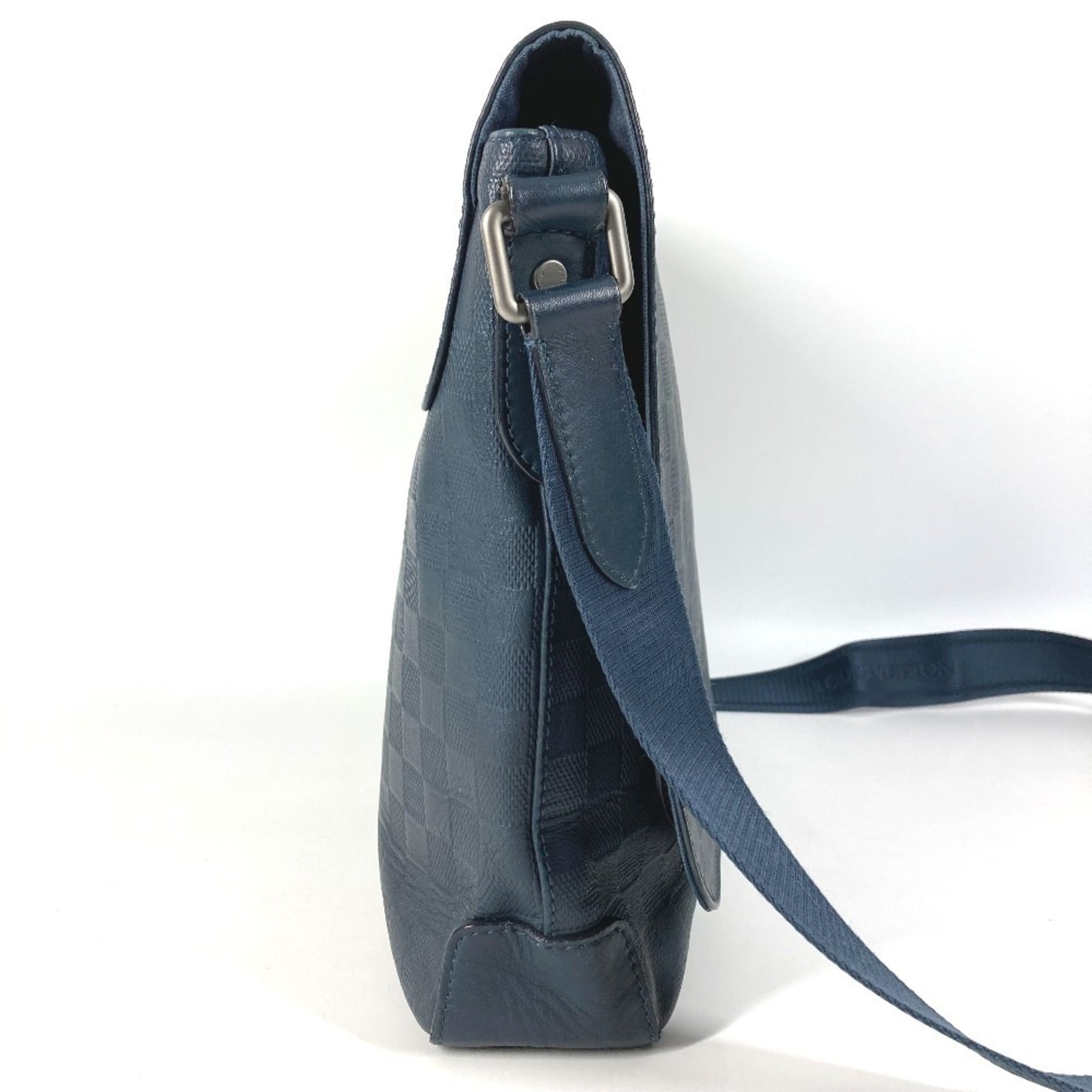 Louis Vuitton Damier Infini Navy Damier Infini Messenger Bag Shoulder Bag (Pre-Owned)