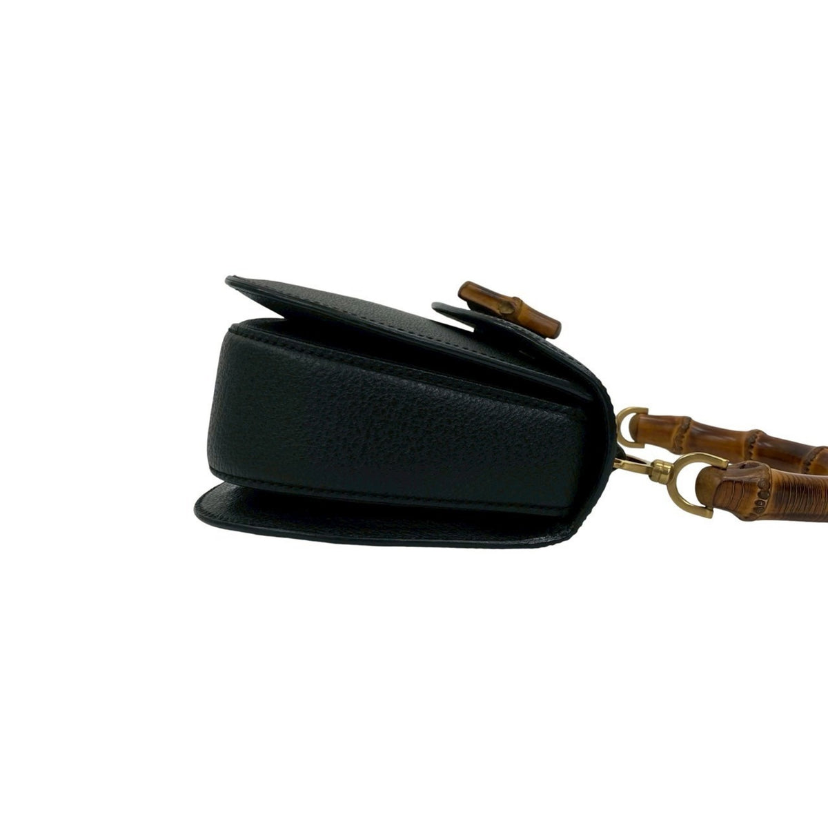 Gucci Black Leather Handbag (Pre-Owned)