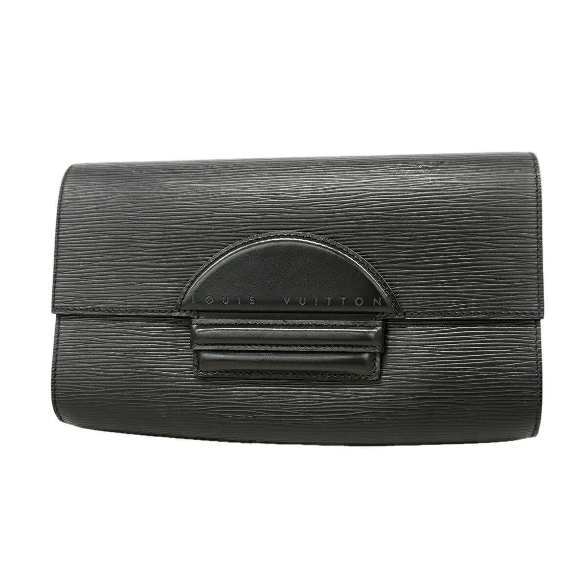 Louis Vuitton Noir Clutch Bag (Pre-Owned)