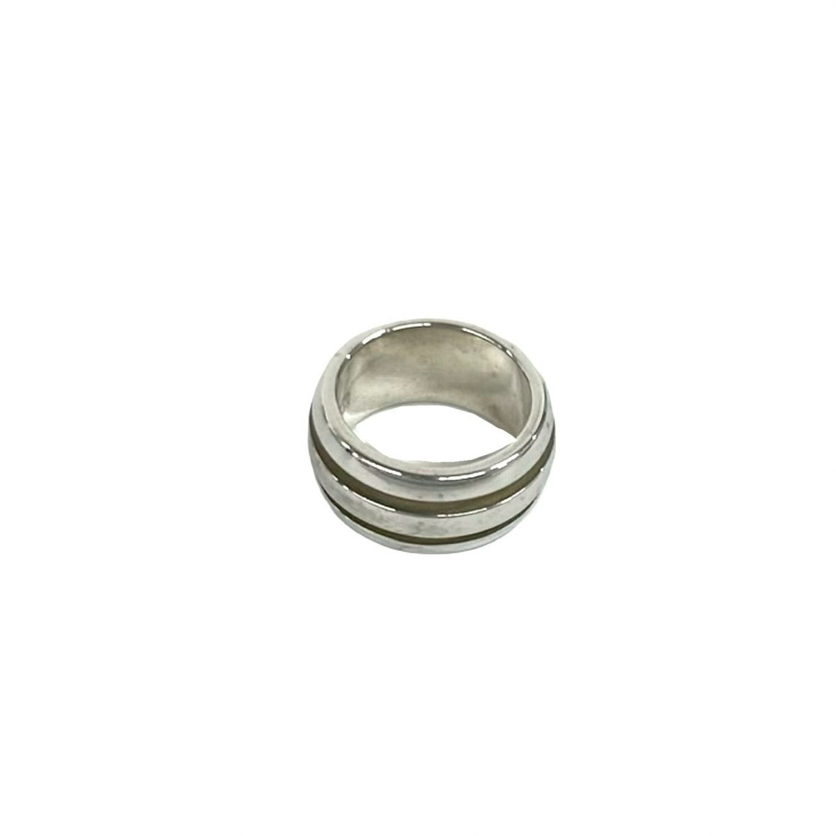 Tiffany Silver Silver 925 Band Ring (Pre-Owned)