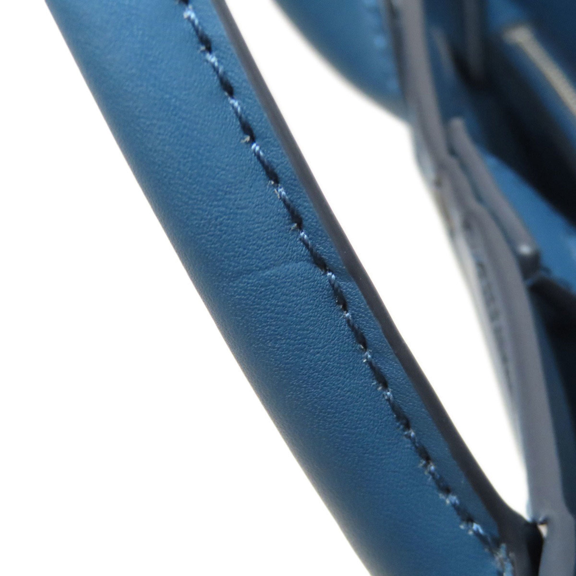 Michael Kors Blue Leather Handbag (Pre-Owned)