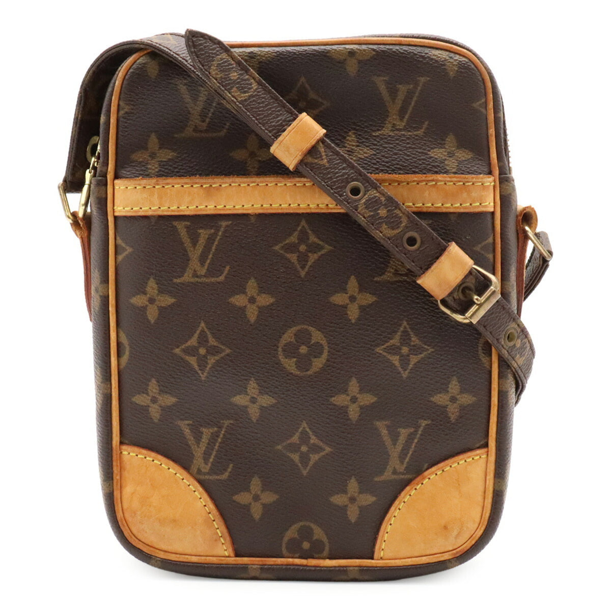 Louis Vuitton Monogram Brown Monogram Pochette Shoulder Bag (Pre-Owned)