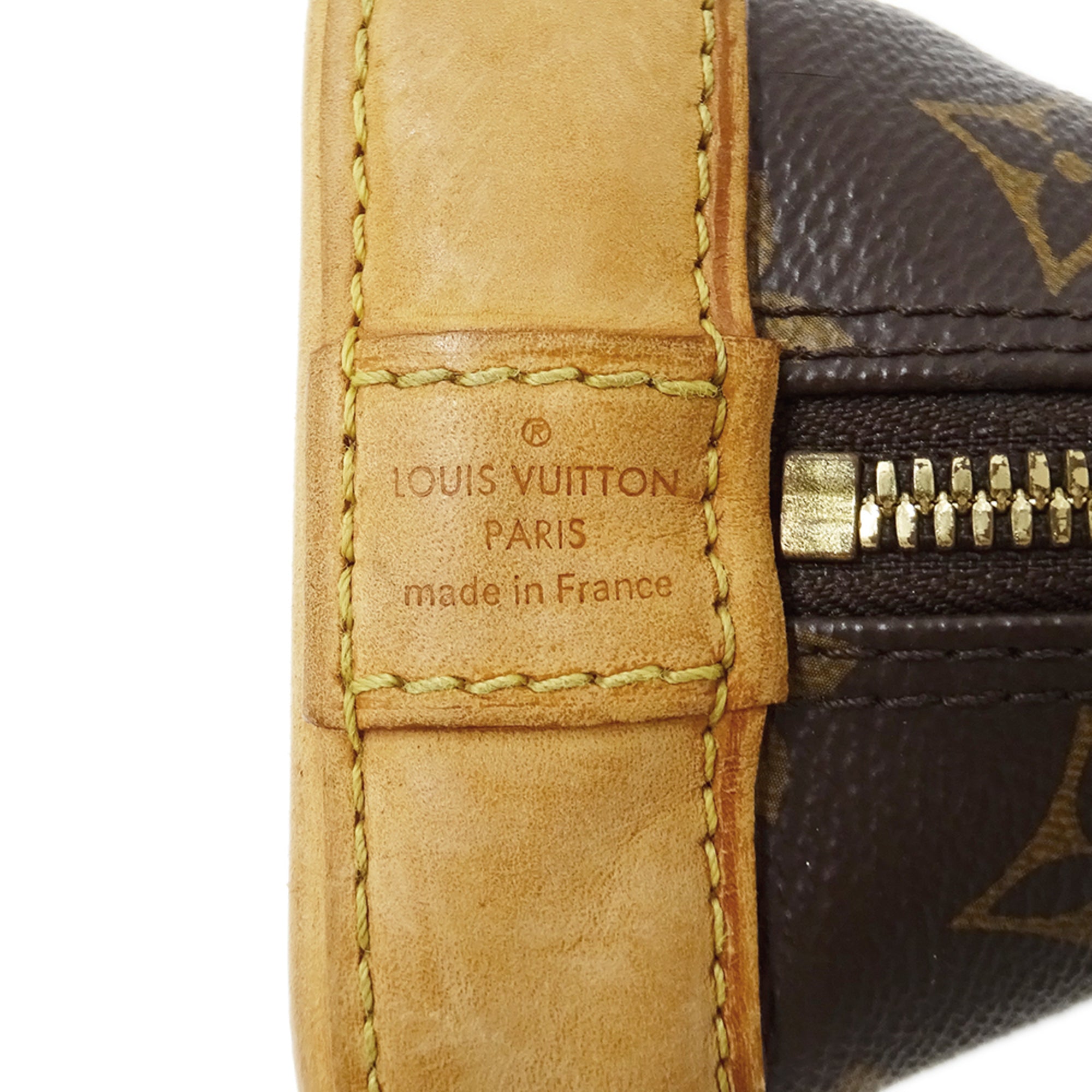 Louis Vuitton Brown Monogram Canvas Handbag Shoulder Bag (Pre-Owned)