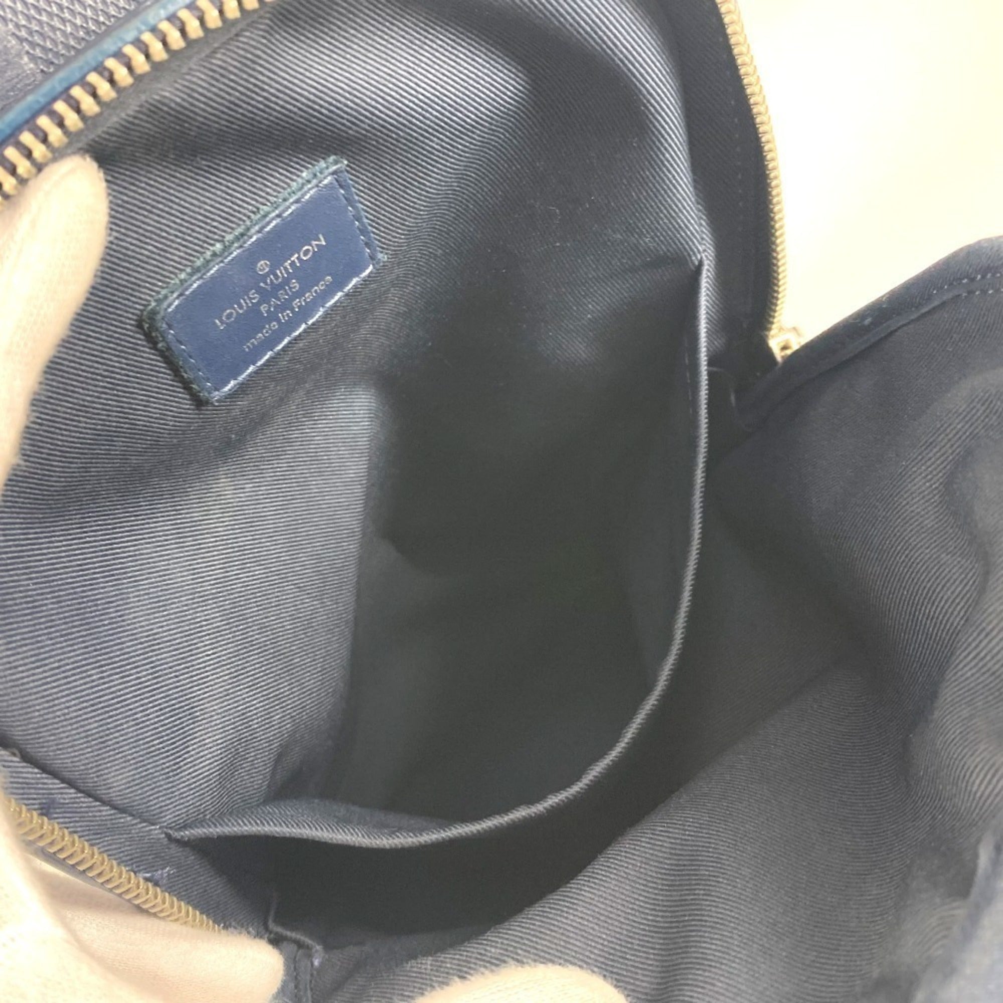 Louis Vuitton Damier Graphite Navy Damier Graphite Damier Infini Shoulder Bag Sling Bag (Pre-Owned)