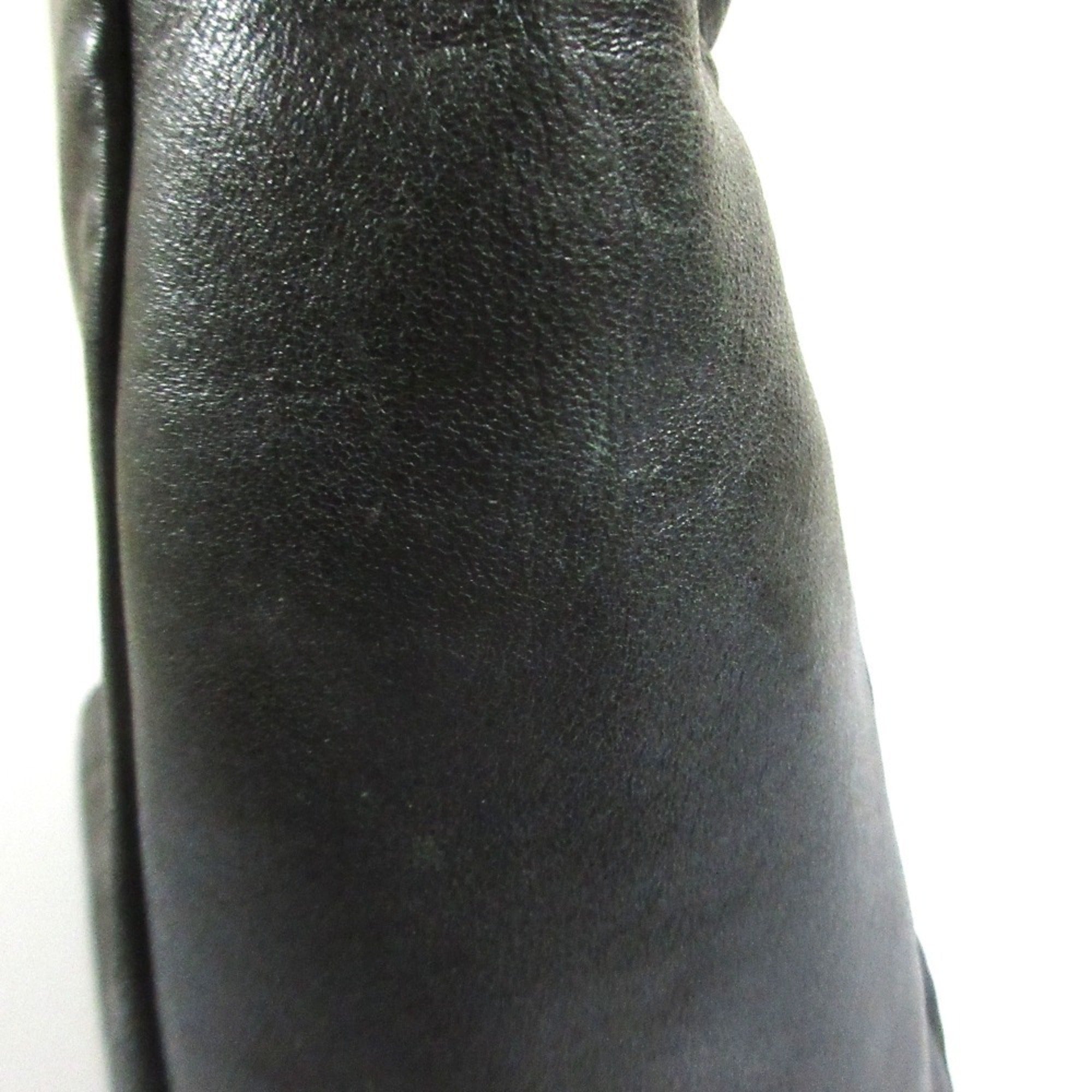 Prada Black Nappa Leather Tote Bag (Pre-Owned)
