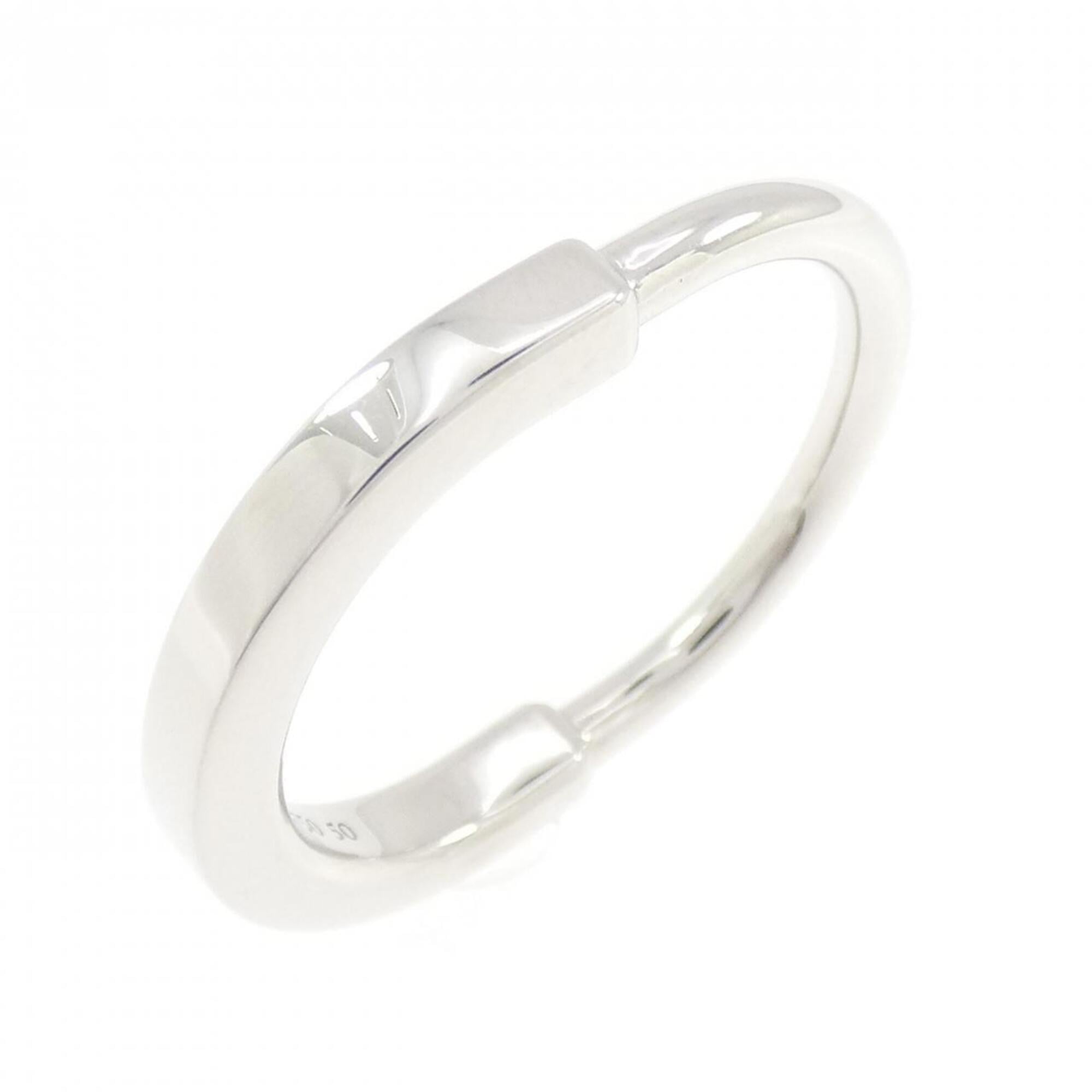 Tiffany White Gold (18K) Band Ring (Pre-Owned)