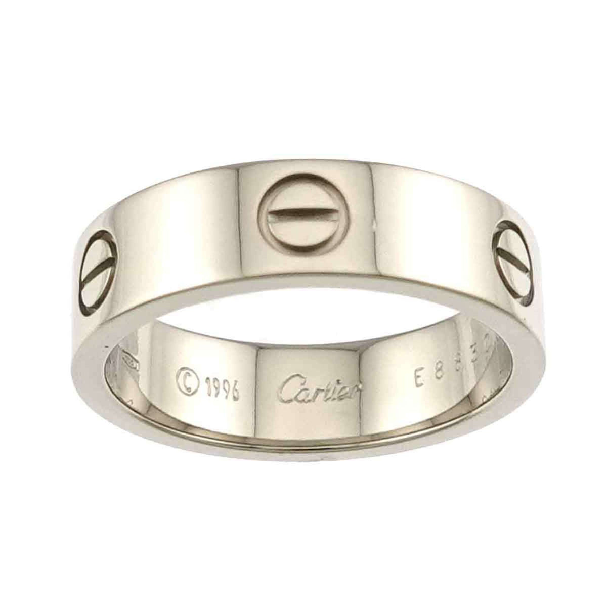 Cartier White Gold (18K) Band Ring (Pre-Owned)