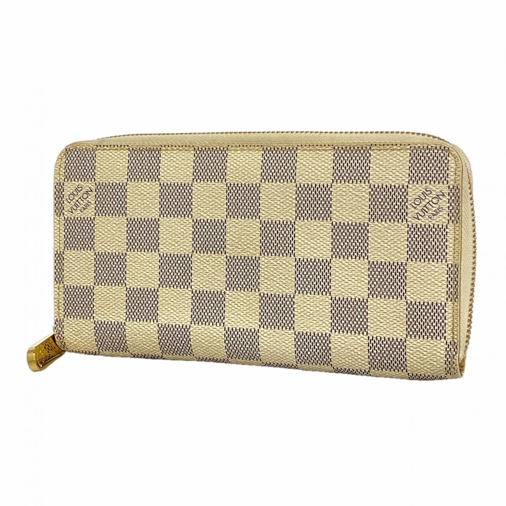 Louis Vuitton White Long Wallet (Bi-Fold) (Pre-Owned)
