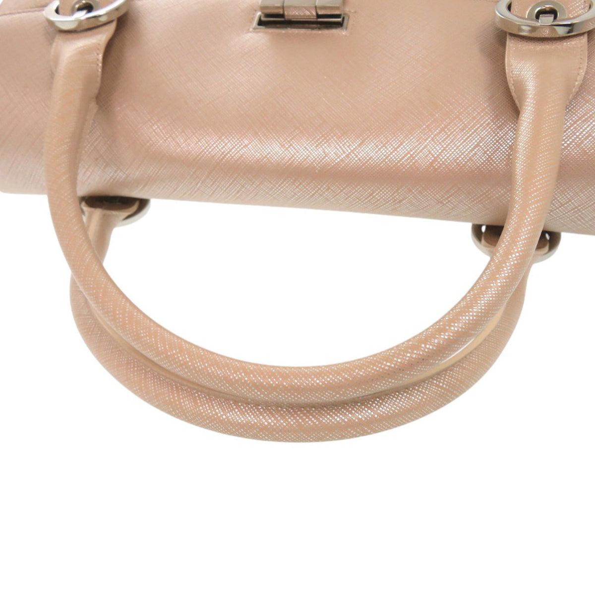 Salvatore Ferragamo Pink Leather Handbag (Pre-Owned)