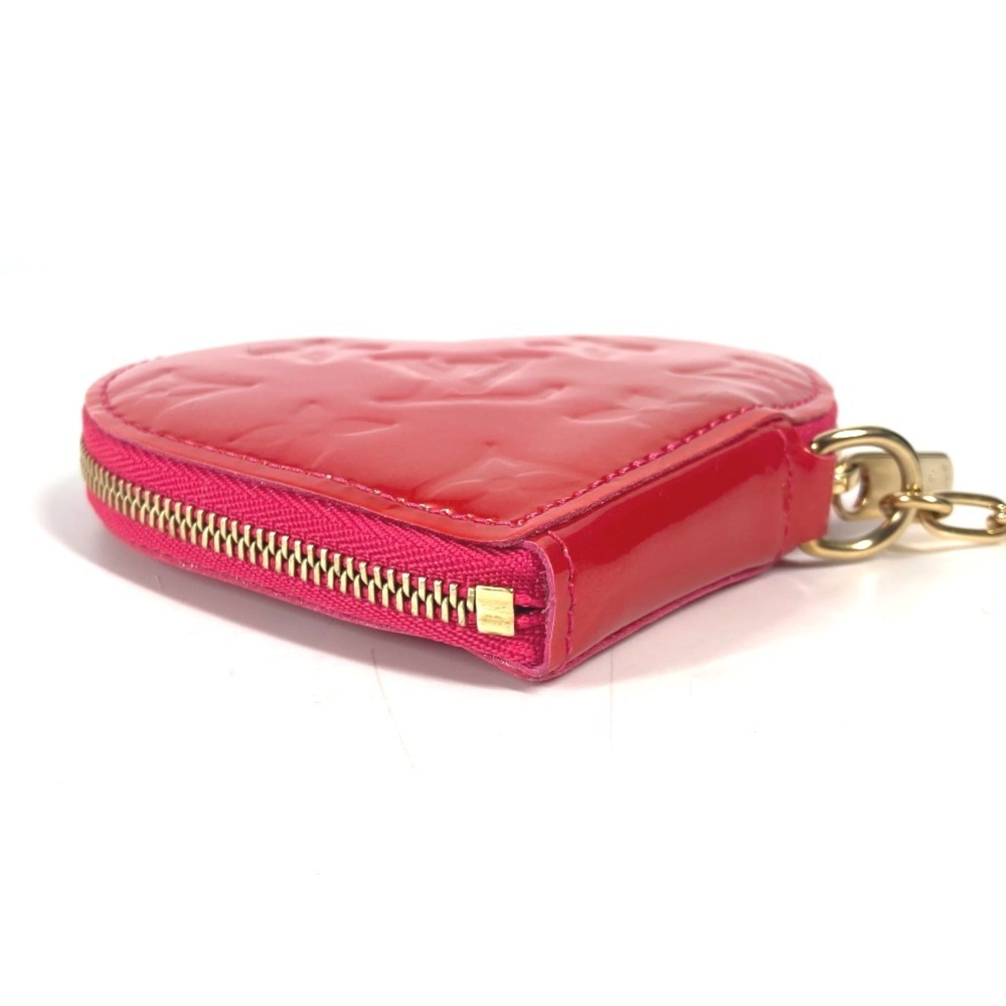 Louis Vuitton Pink Rose Pop Monogram Vernis Coin Purse/Coin Case (Pre-Owned)
