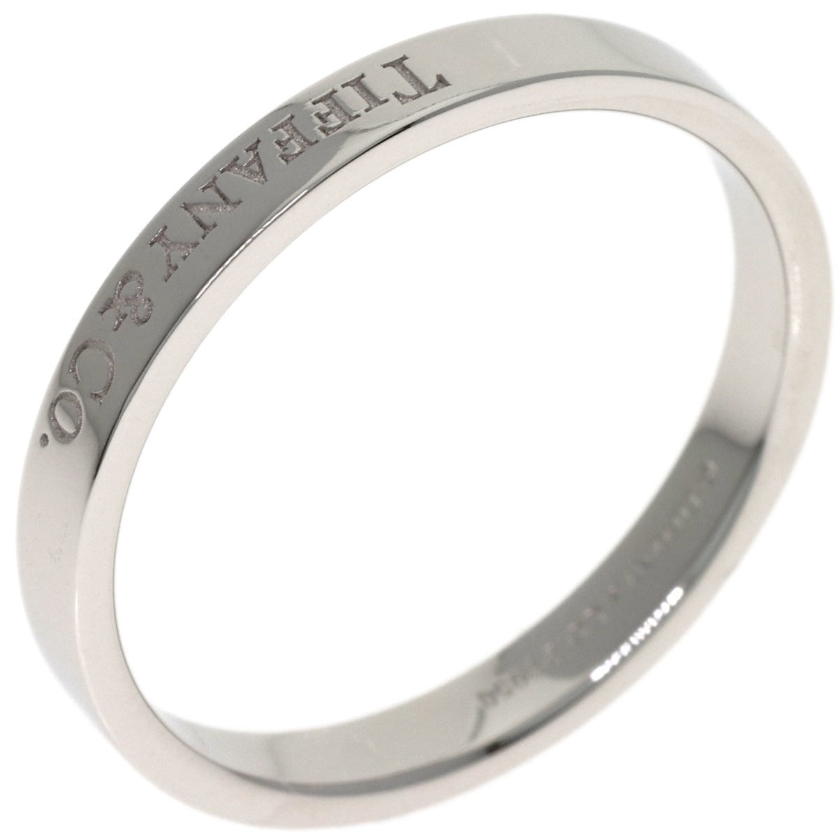 Tiffany Platinum 950 Band Ring (Pre-Owned)