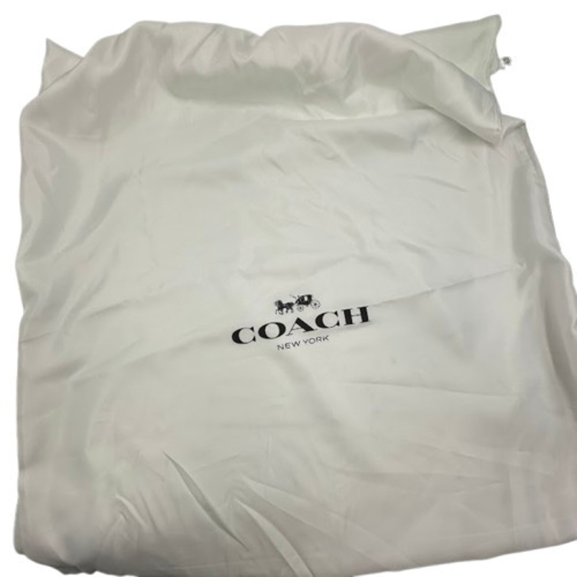 Coach Signature Beige Canvas Leather Boston Bag (Pre-Owned)