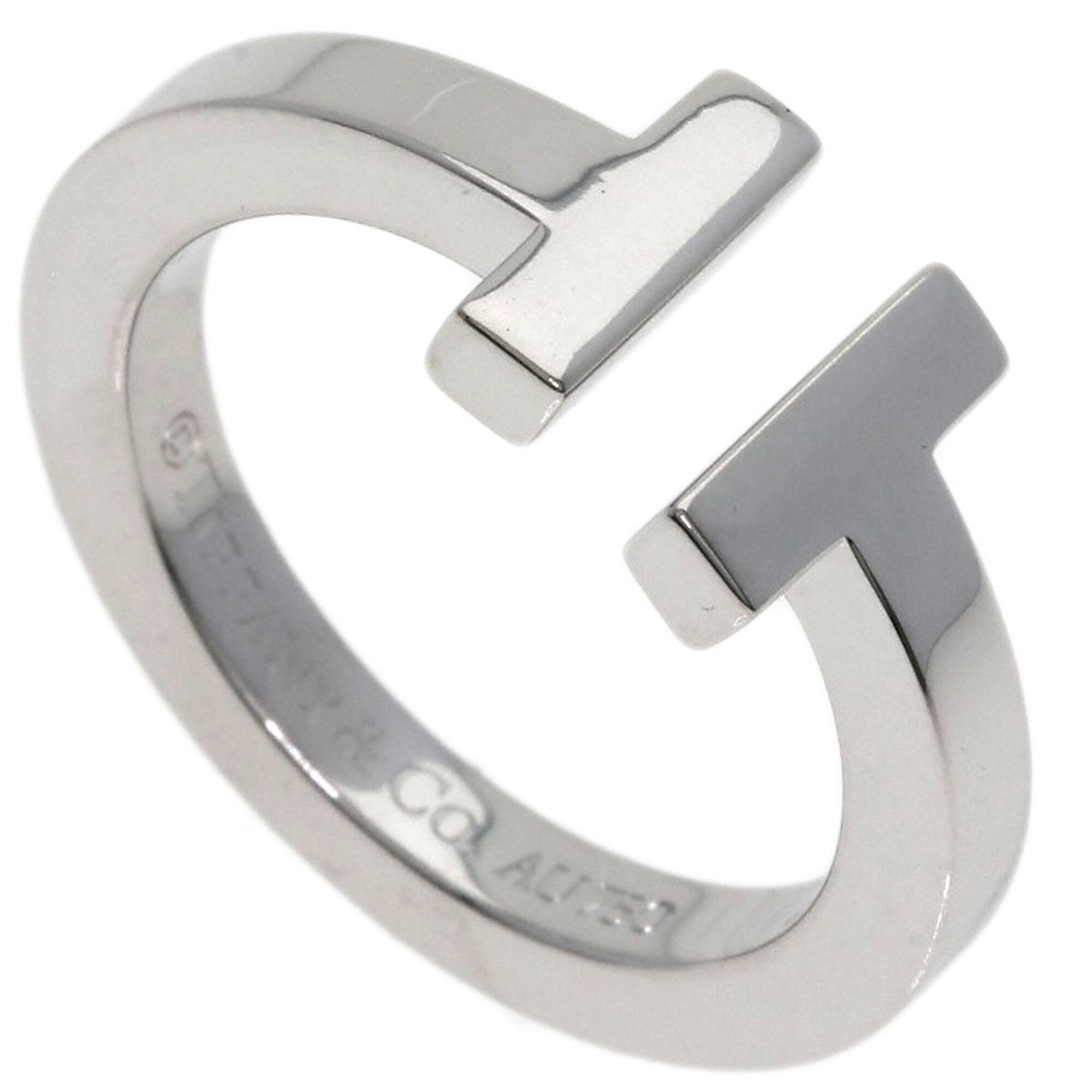 Tiffany White Gold (18K) Band Ring (Pre-Owned)