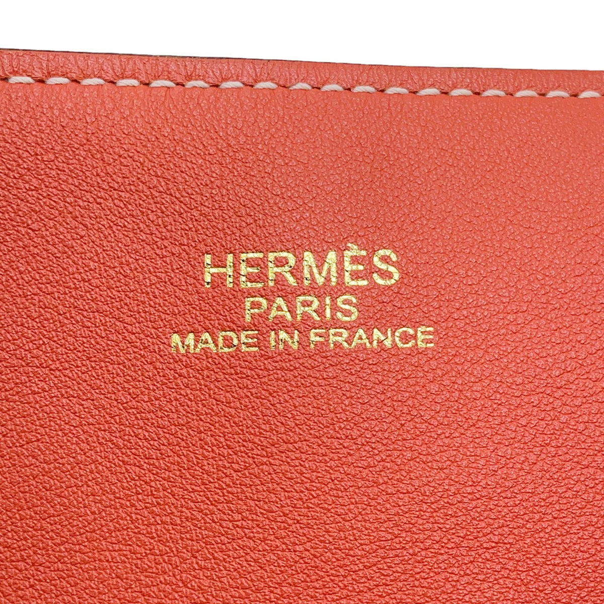 Hermes Bougainvillier Taurillon Clemence Leather Swift Leather Handbag (Pre-Owned)