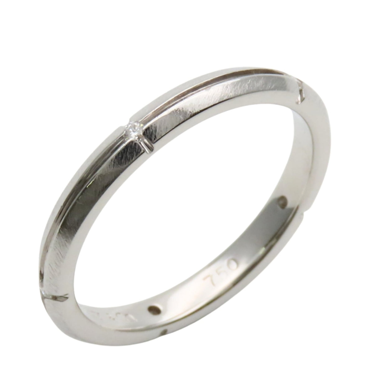 Tiffany White Gold White Gold (18K) Band Ring (Pre-Owned)