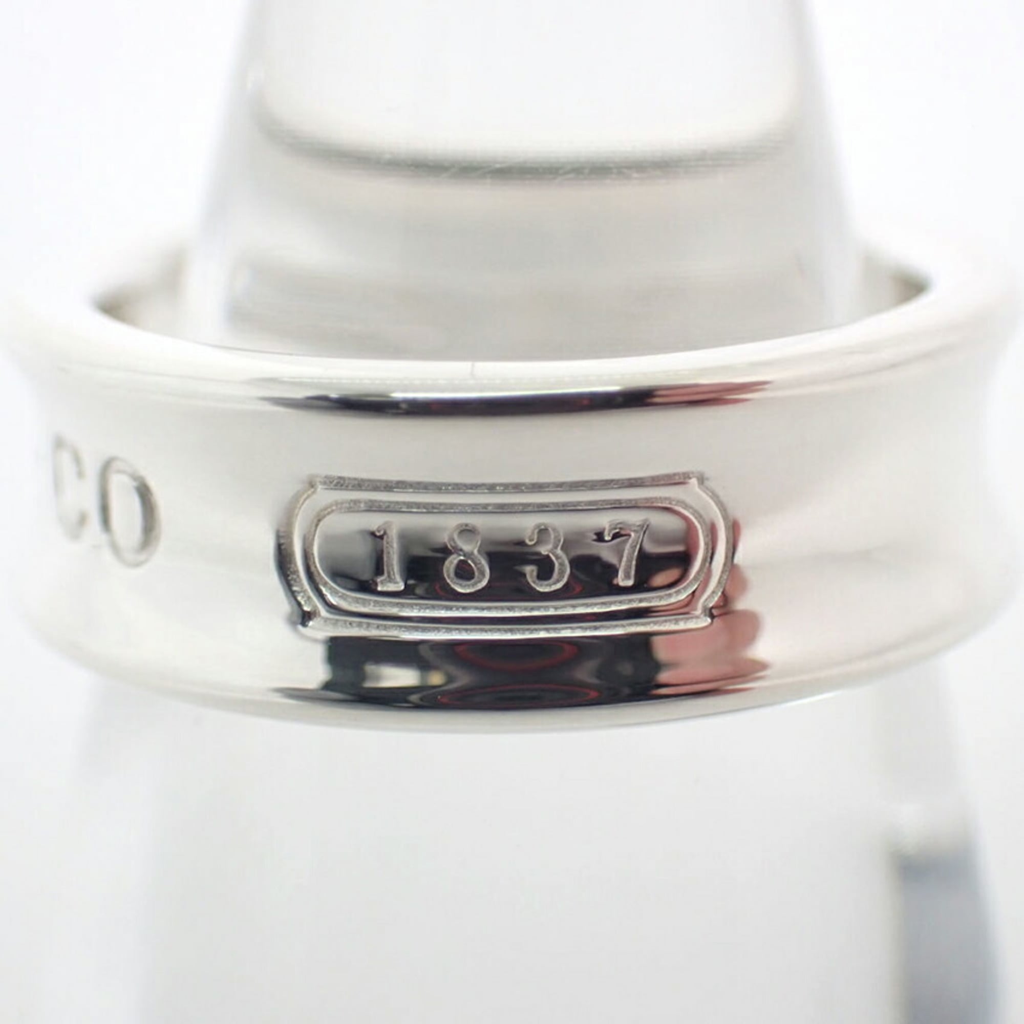 Tiffany Silver Sterling Silver 925 Band Ring (Pre-Owned)