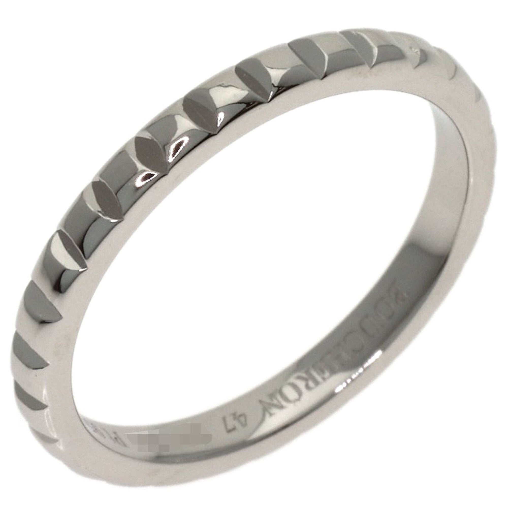 Boucheron Platinum 950 Band Ring (Pre-Owned)