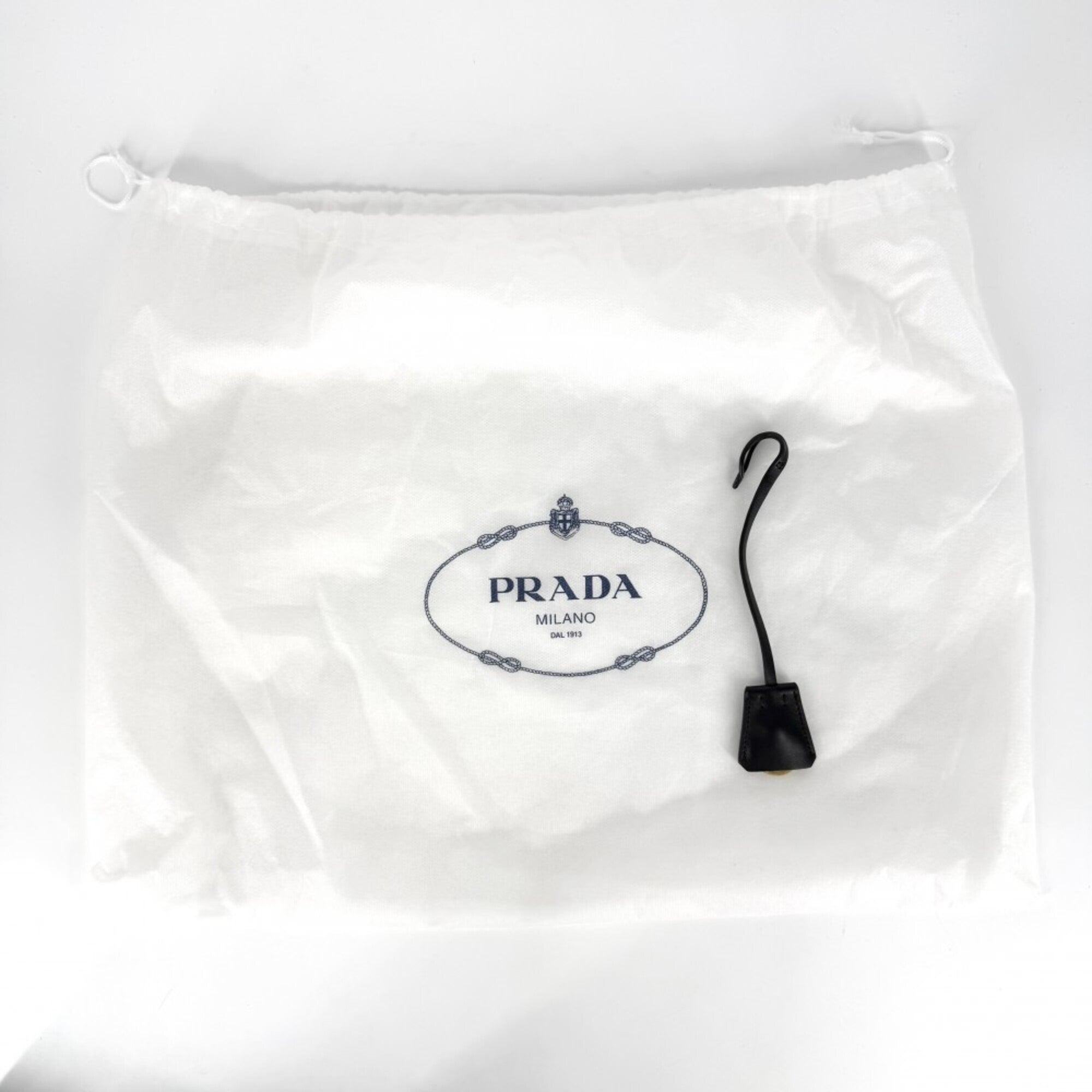 Prada Black Nylon Handbag Tote Bag (Pre-Owned)