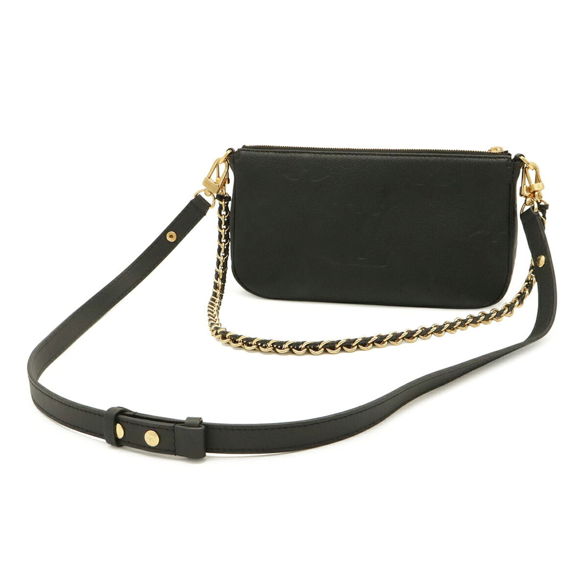 Louis Vuitton Black Monogram Empreinte Handbag Shoulder Bag (Pre-Owned)