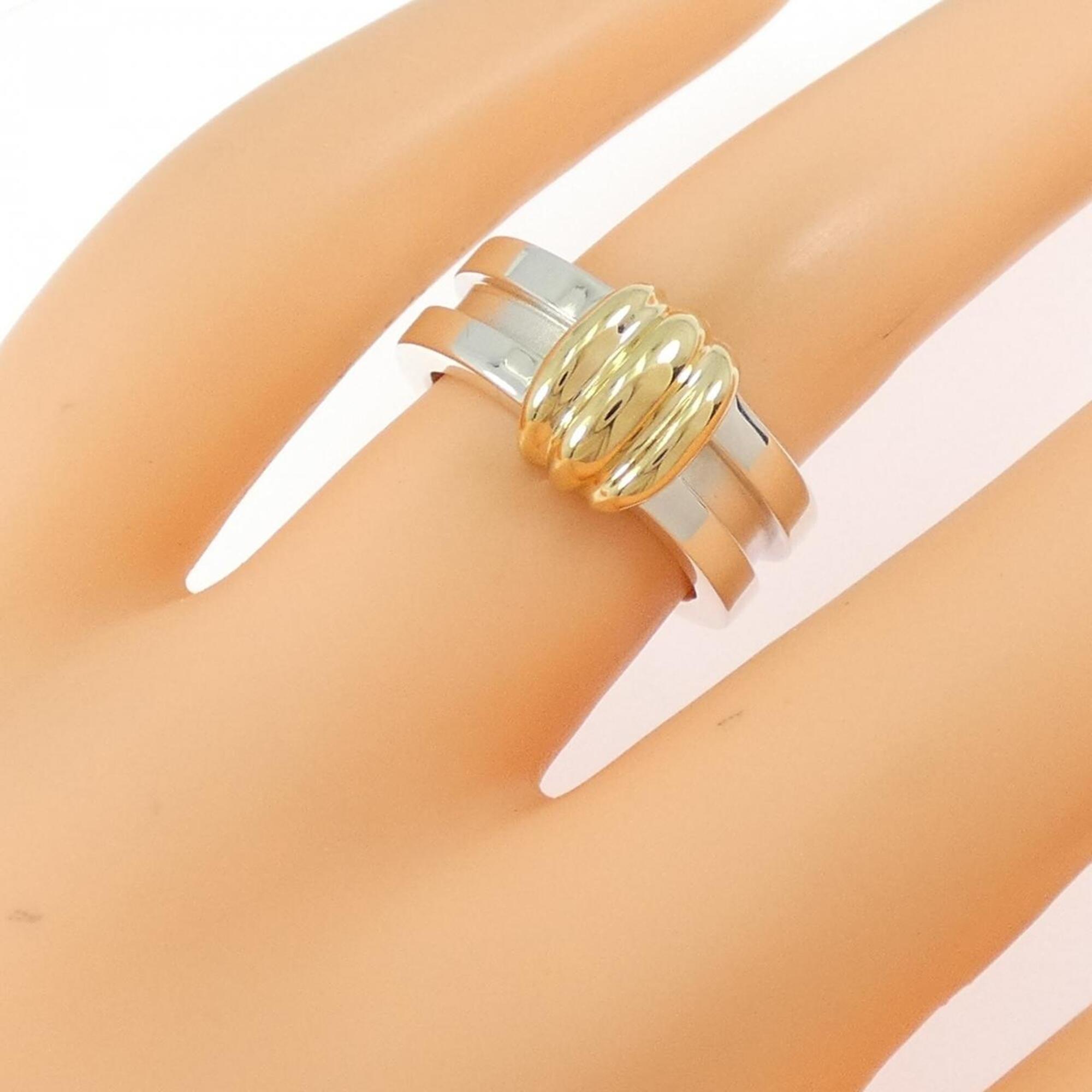 Tiffany Yellow Gold (18K) Silver 925 Band Ring (Pre-Owned)