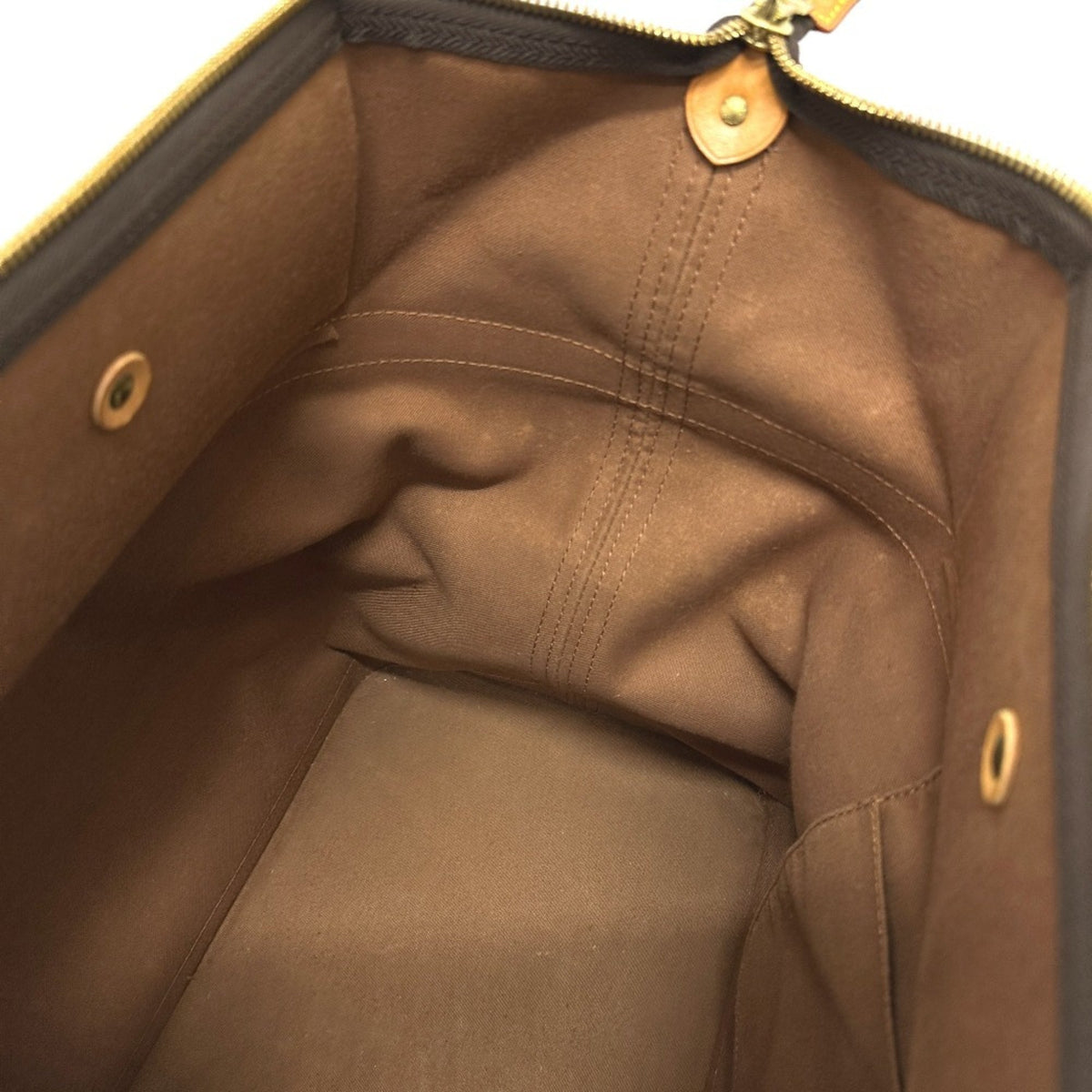 Louis Vuitton Brown Monogram Boston Bag (Pre-Owned)