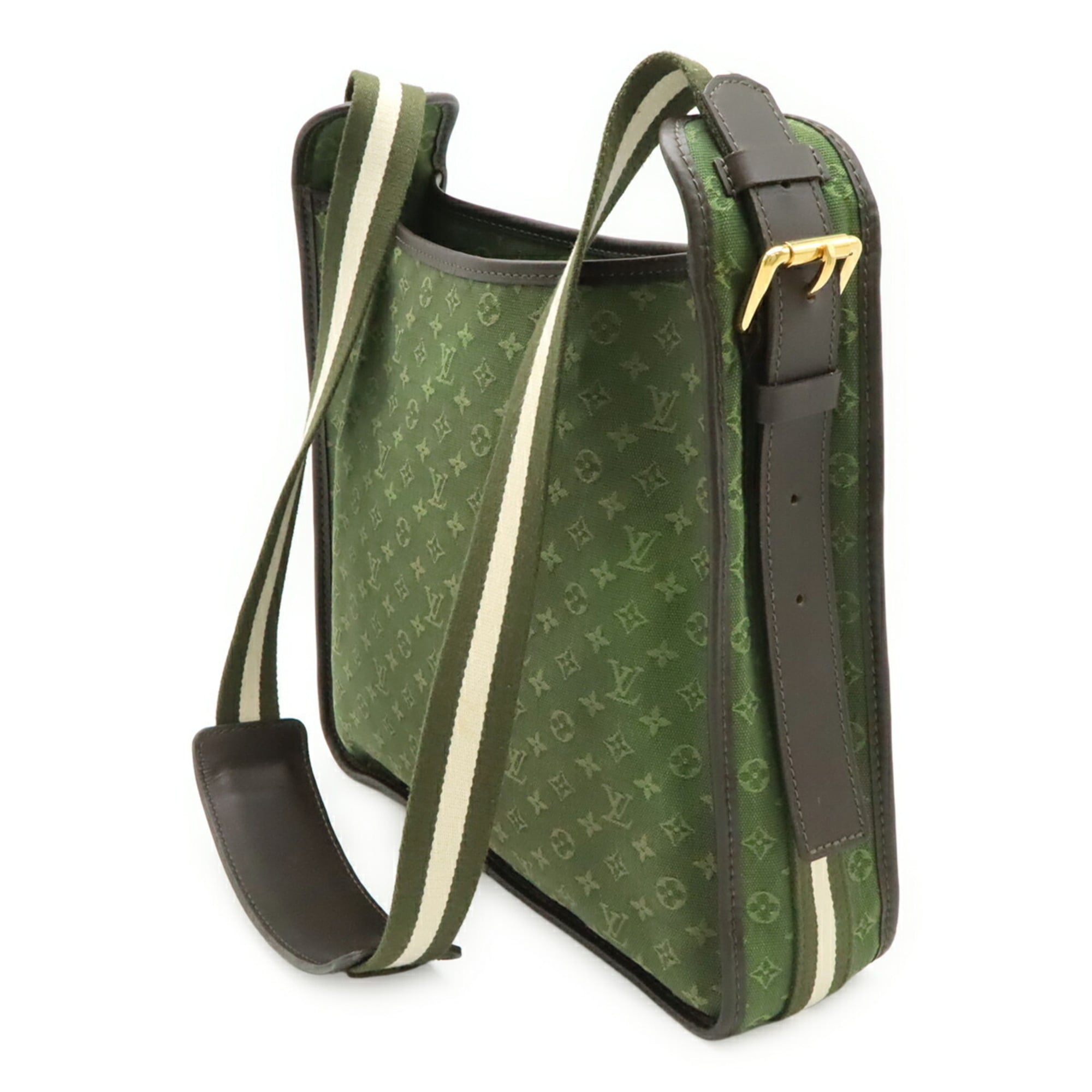 Louis Vuitton Tst Khaki Canvas Leather Shoulder Bag (Pre-Owned)