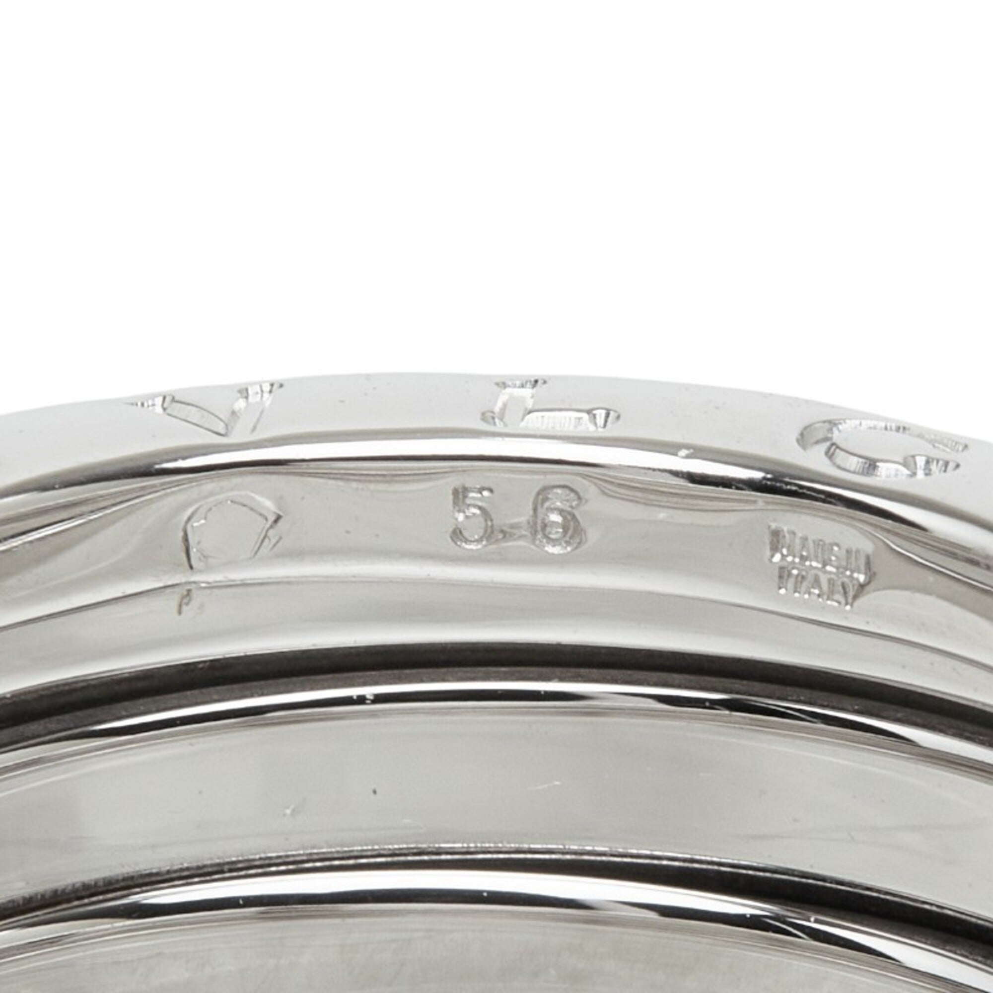 Bvlgari White Gold White Gold (18K) Band Ring (Pre-Owned)