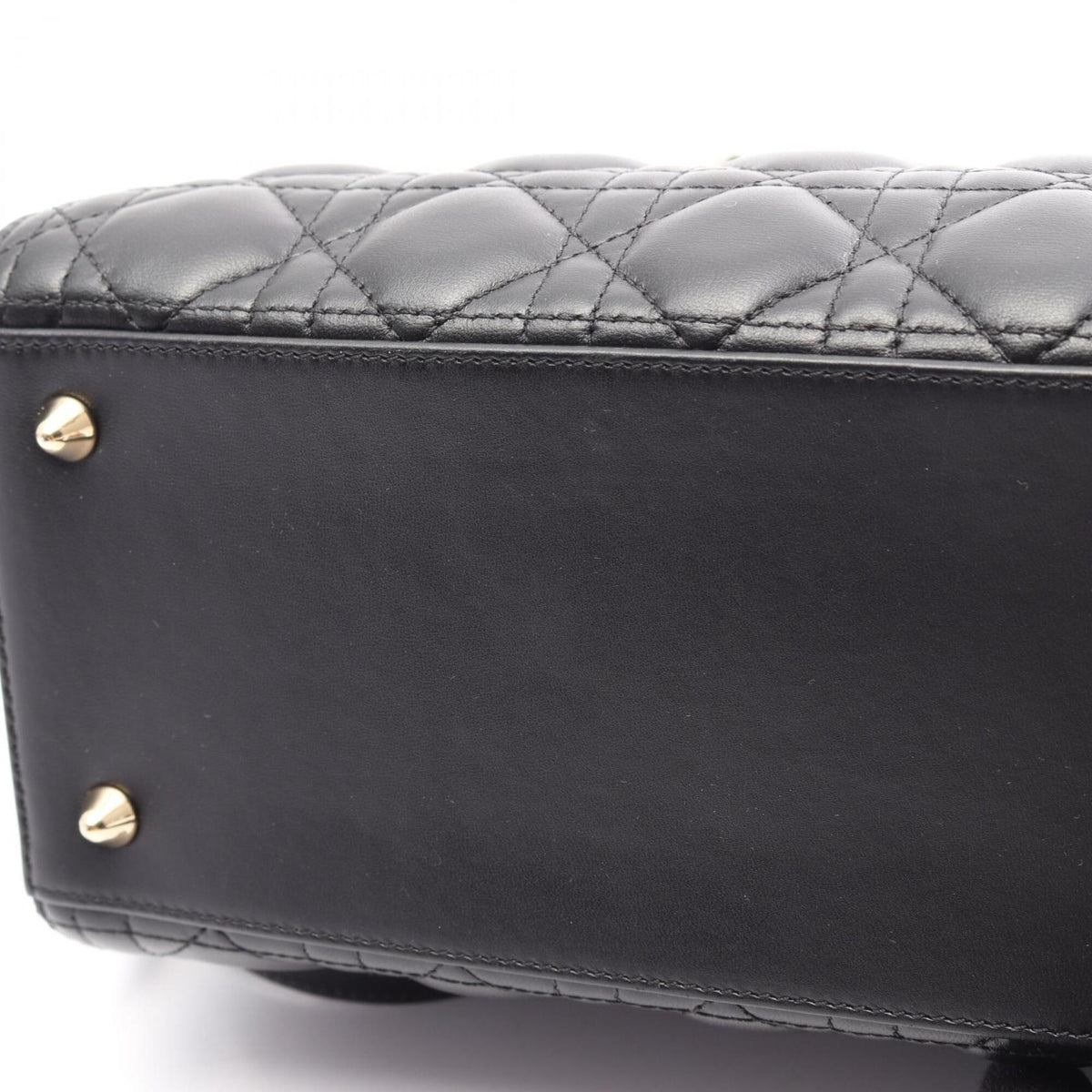 Christian Dior Black Leather Handbag (Pre-Owned)
