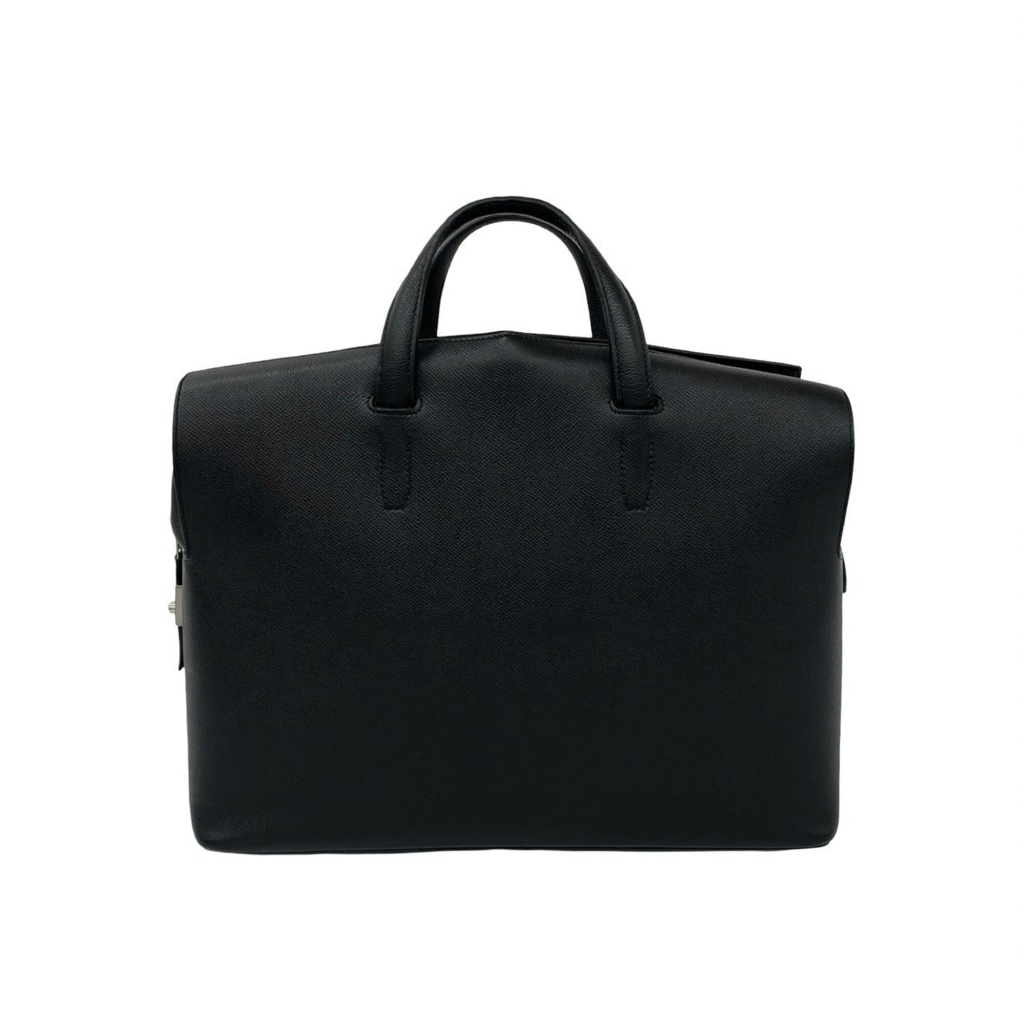 Hermes Black Epsom Leather Briefcase (Pre-Owned)