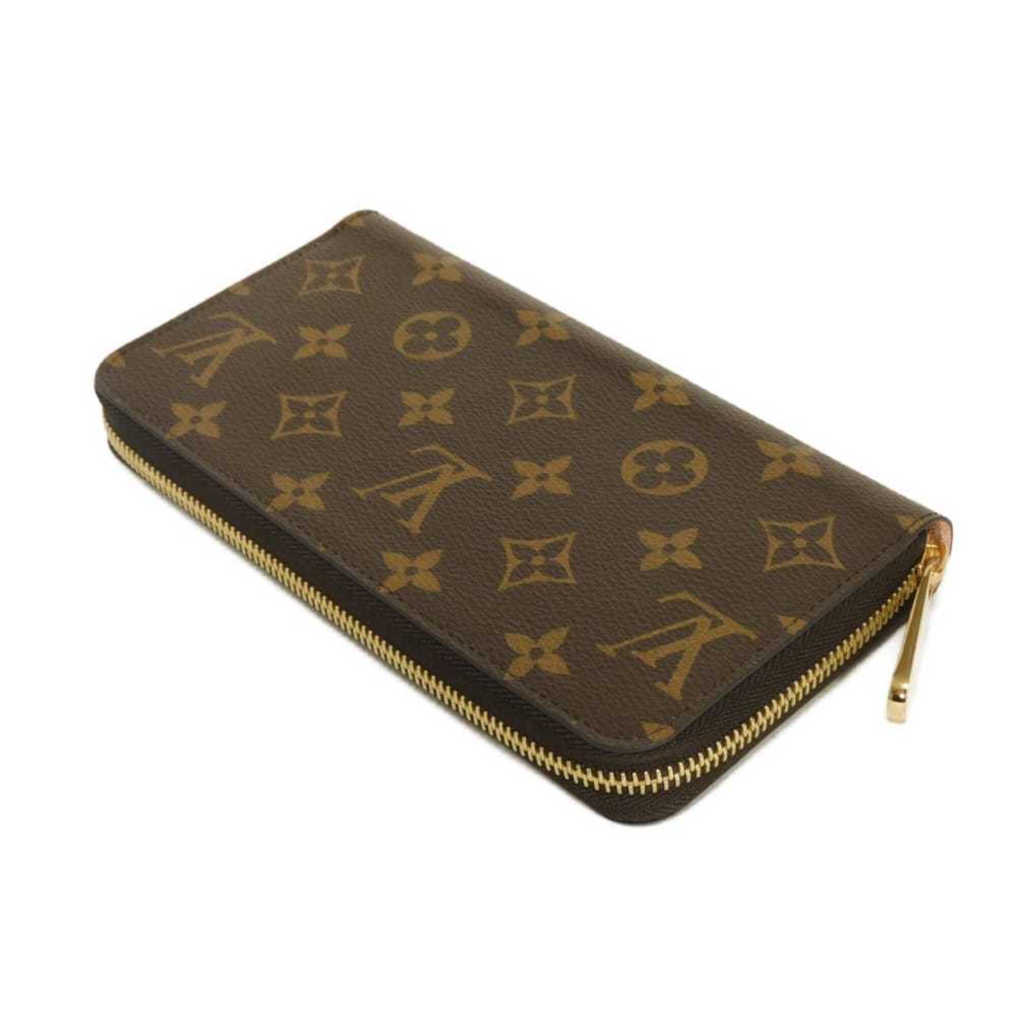 Louis Vuitton Brown Monogram Pink Rose Ballerine Monogram Long Wallet (Bi-Fold) (Pre-Owned)