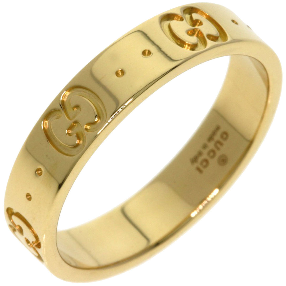 Gucci Yellow Gold (18K) Band Ring (Pre-Owned)