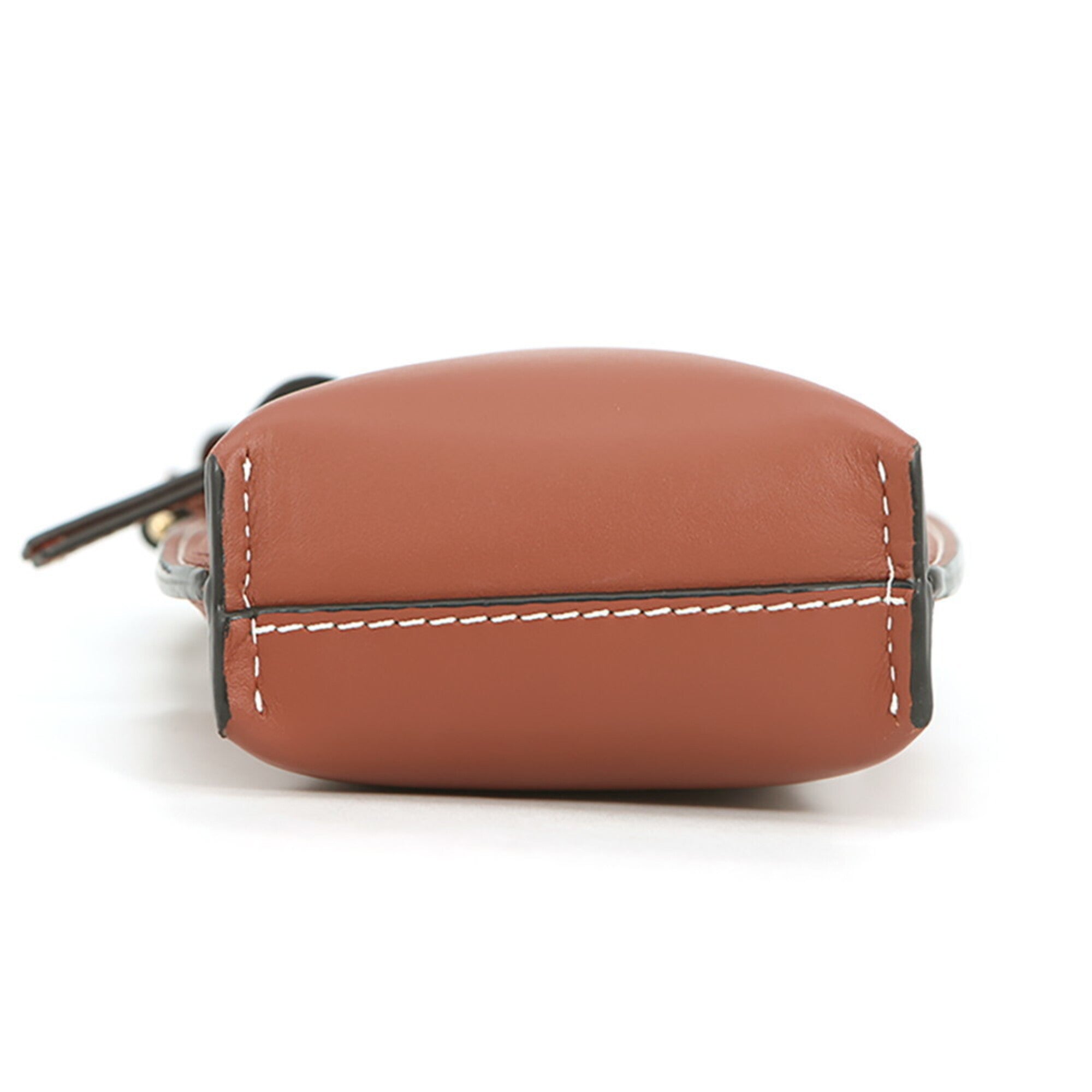 Loewe Brown Leather Handbag Pochette Shoulder Bag (Pre-Owned)