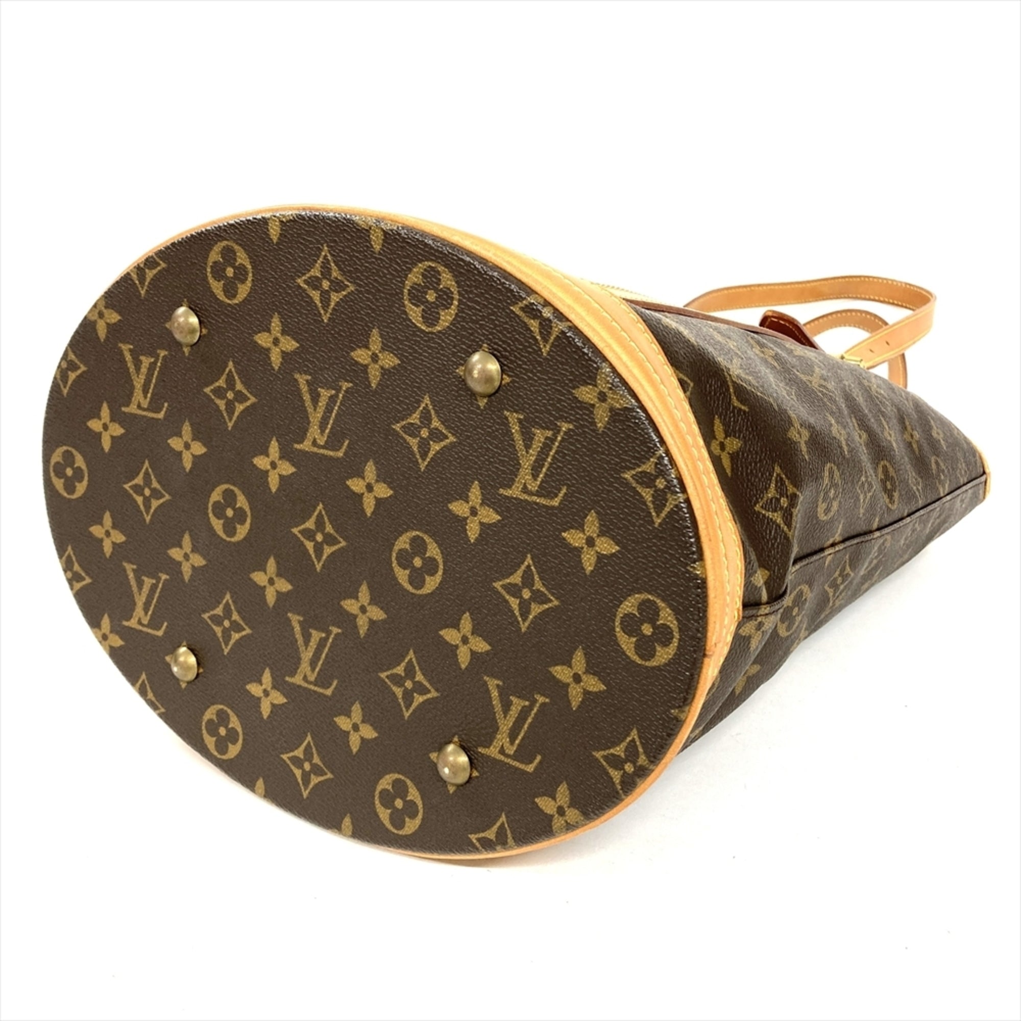 Louis Vuitton Brown Monogram Canvas Tote Bag (Pre-Owned)