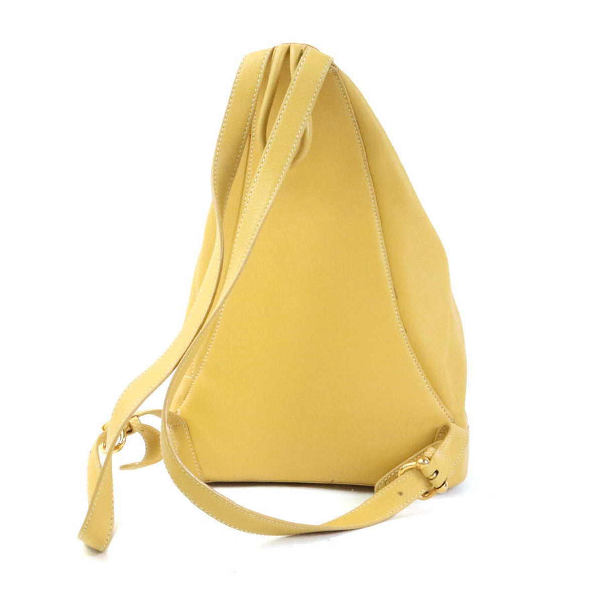 Loewe Yellow Leather Backpack (Pre-Owned)