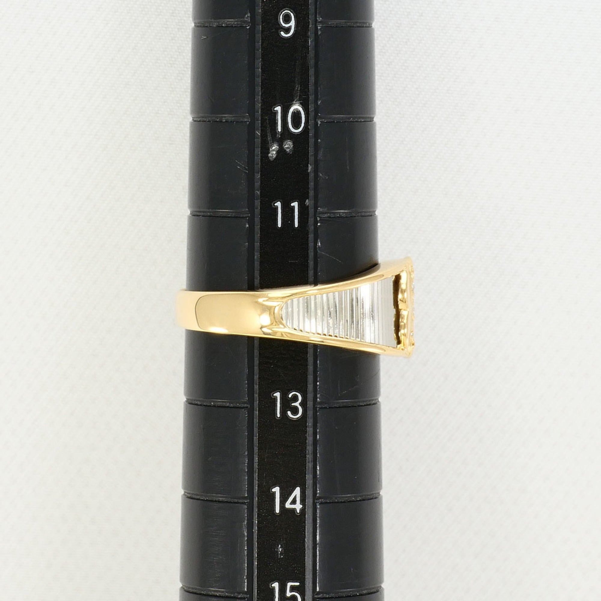 Unbranded Platinum Yellow Gold Yellow Gold (18K) Platinum 900 Band Ring (Pre-Owned)