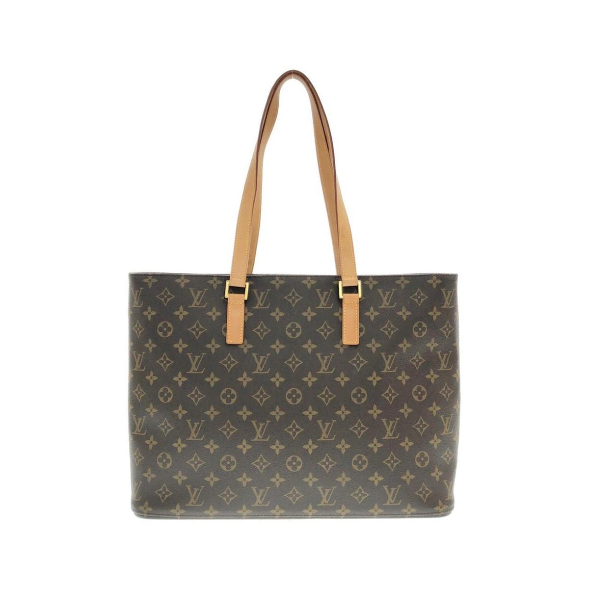 Louis Vuitton Brown Coated Canvas Handbag (Pre-Owned)