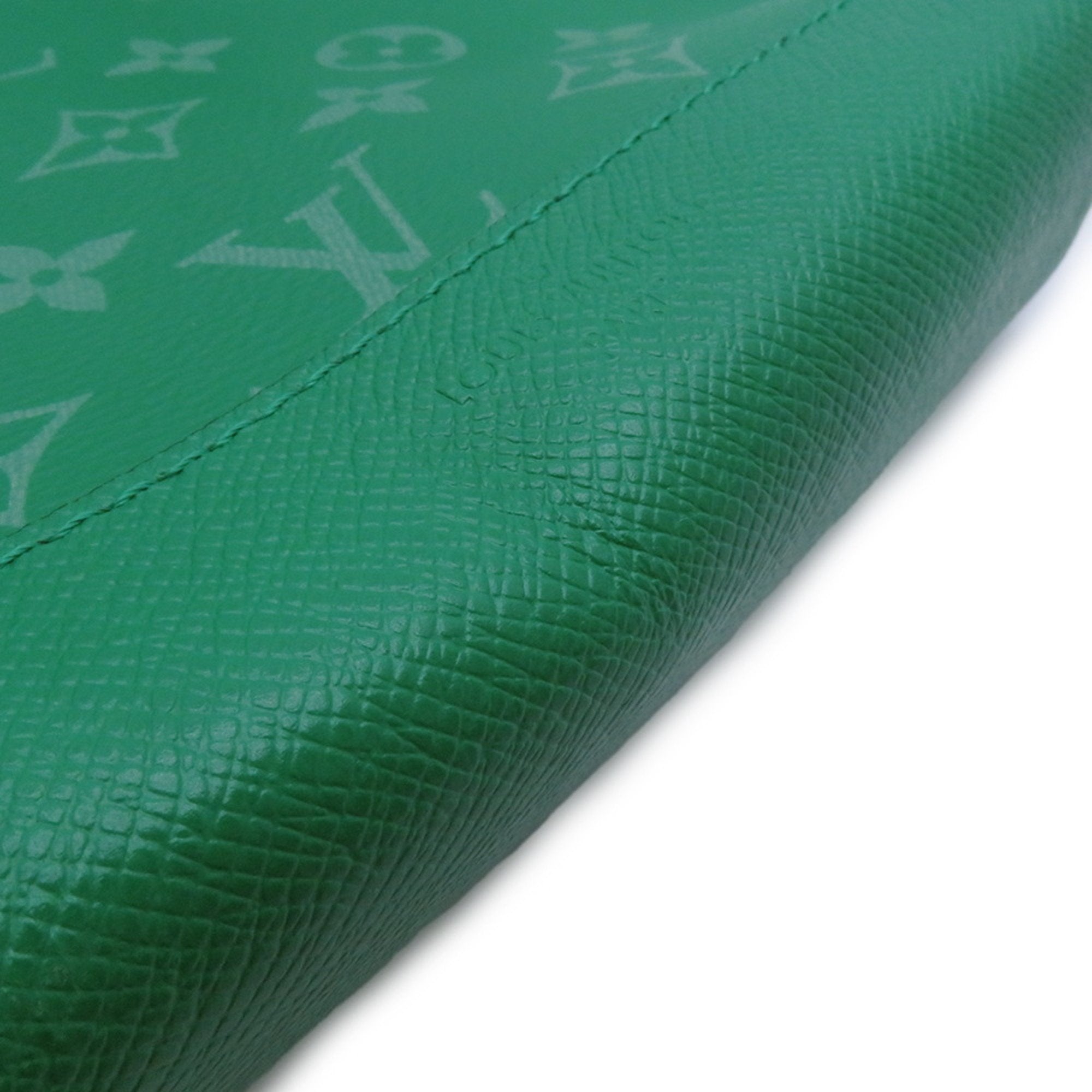 Louis Vuitton Monogram Silver Monogram Taiga Leather Sling Bag (Pre-Owned)