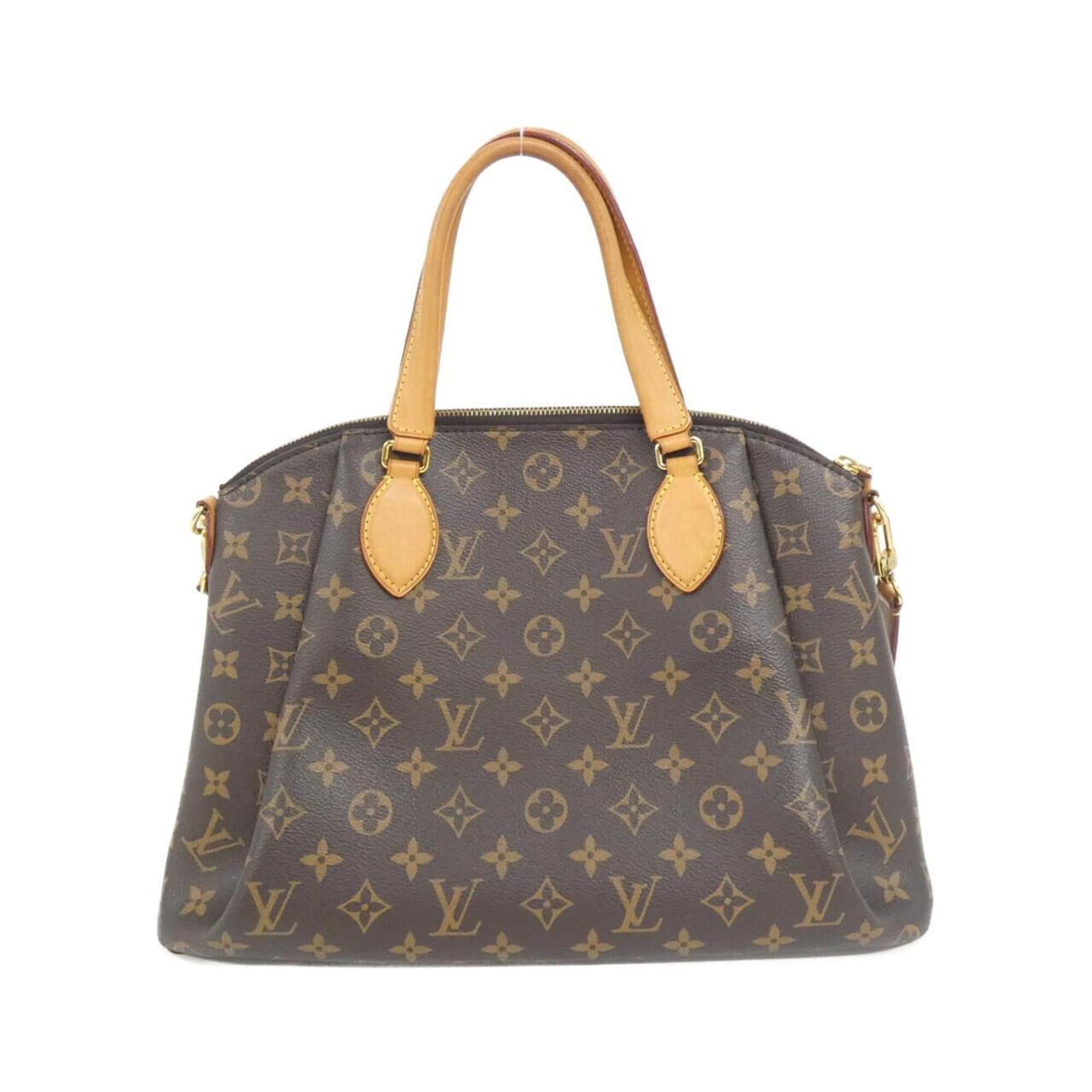 Louis Vuitton Brown Coated Canvas Handbag (Pre-Owned)