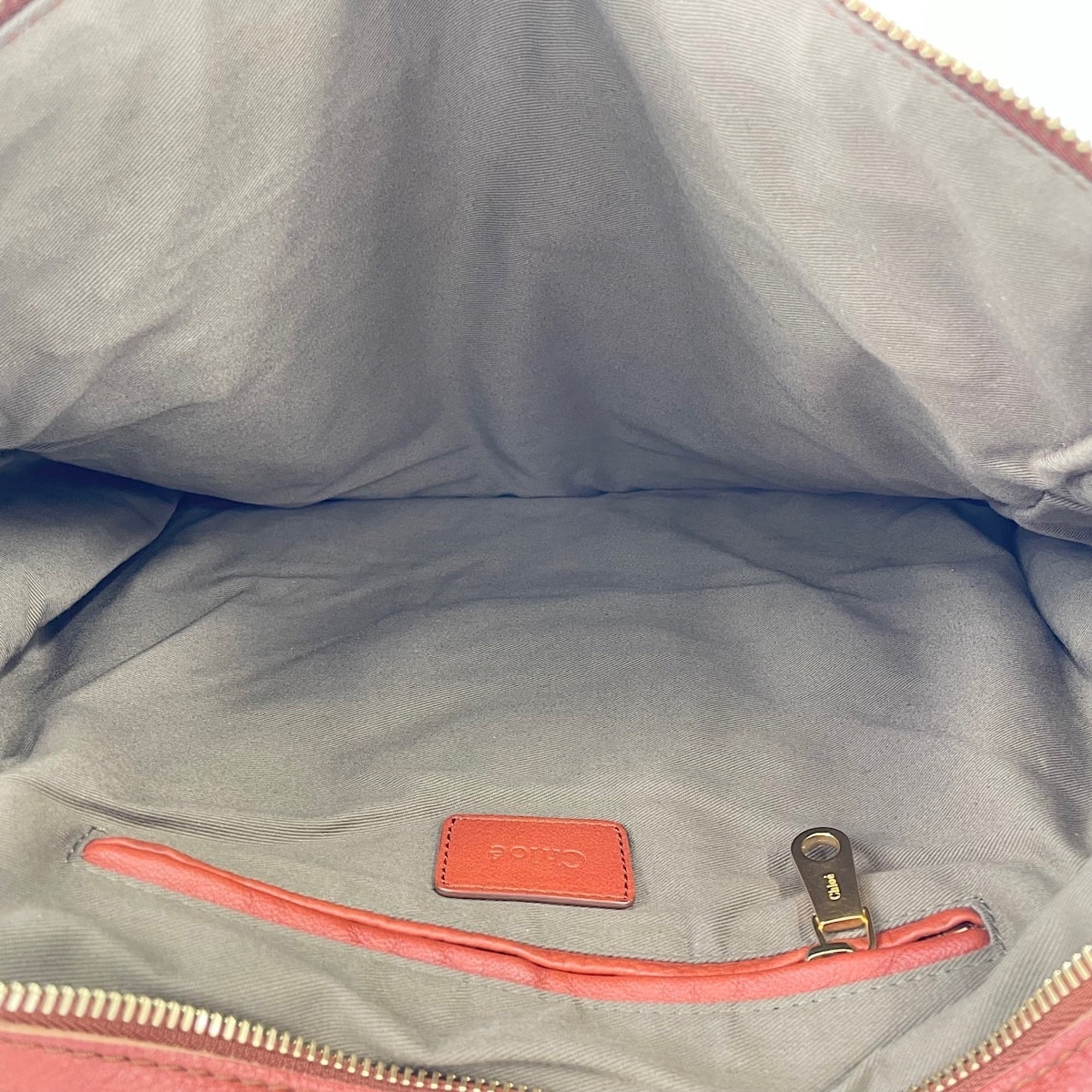Chloé Marcie Brown Tote Bag (Pre-Owned)