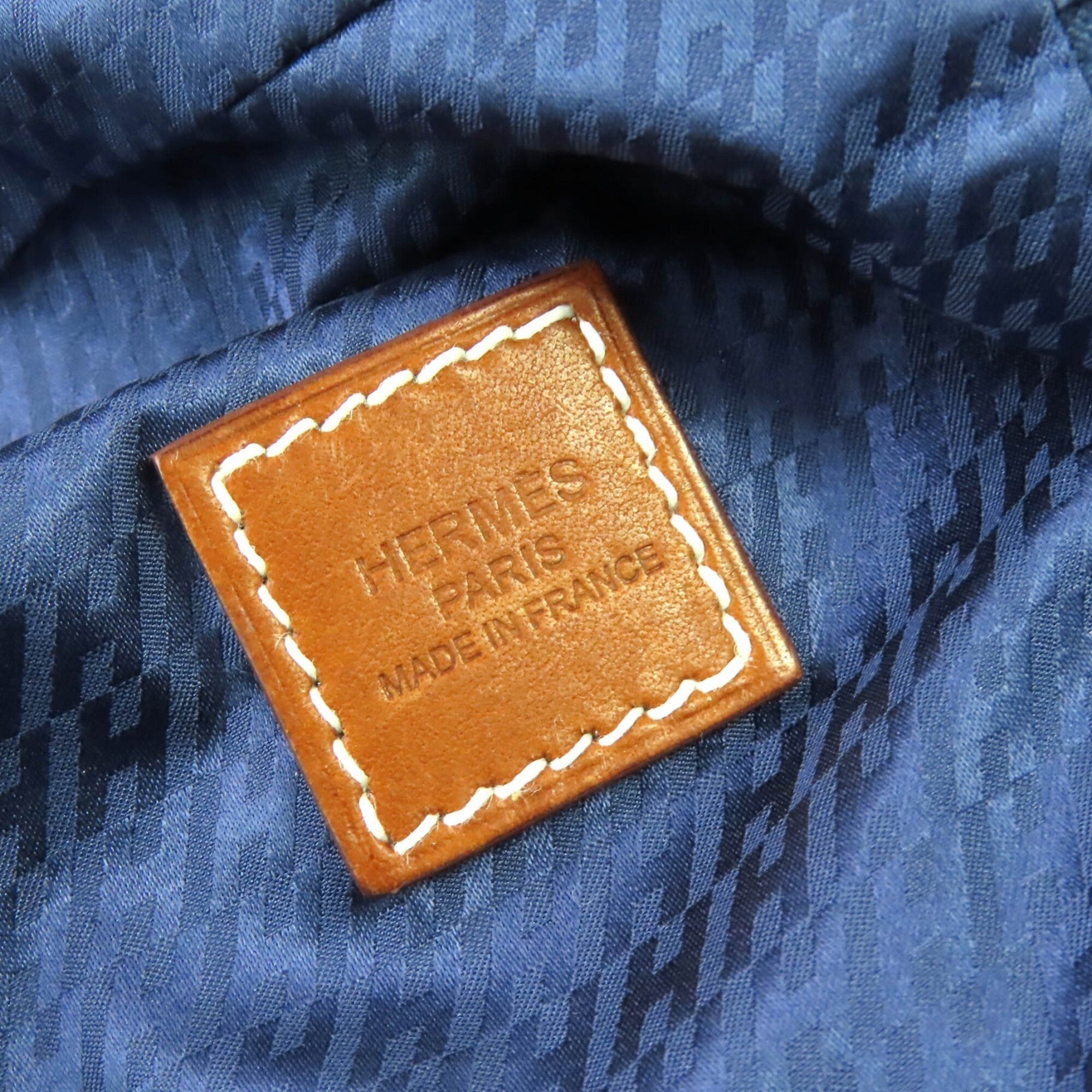 Hermes Blue Silk 100% Pouch (Pre-Owned)