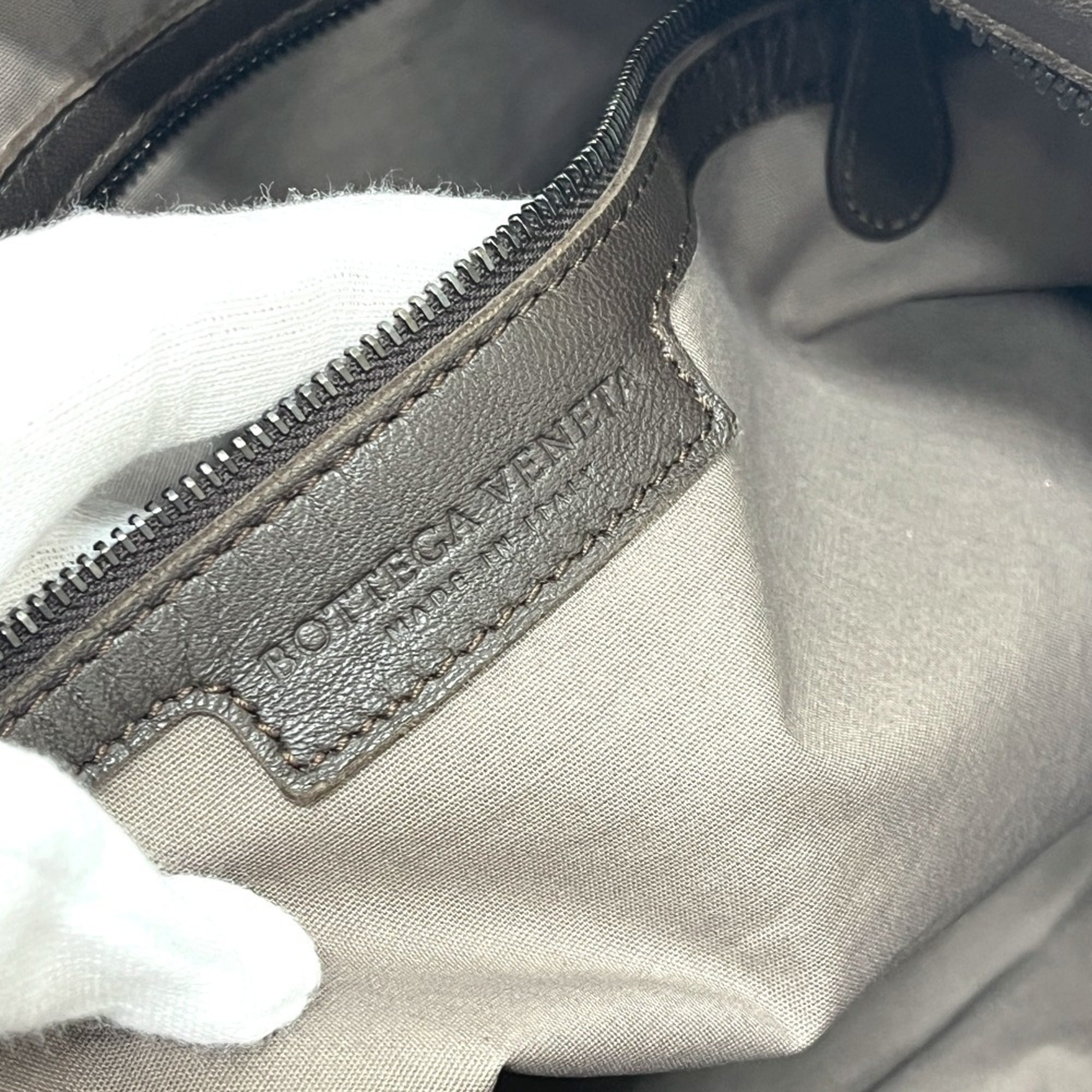 Bottega Veneta Brown Leather Boston Bag (Pre-Owned)