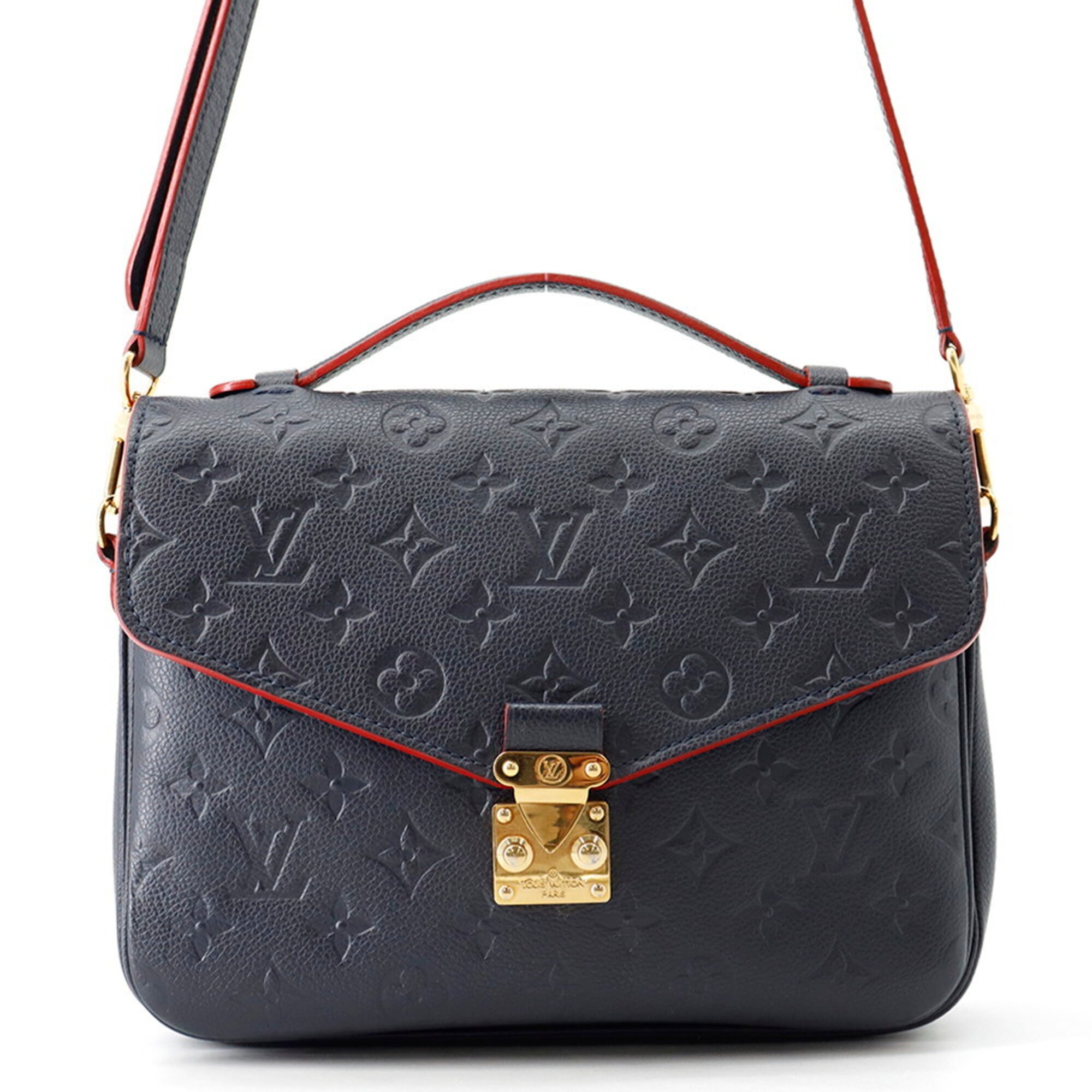 Louis Vuitton Marine Rouge Monogram Empreinte Handbag Pochette (Pre-Owned)