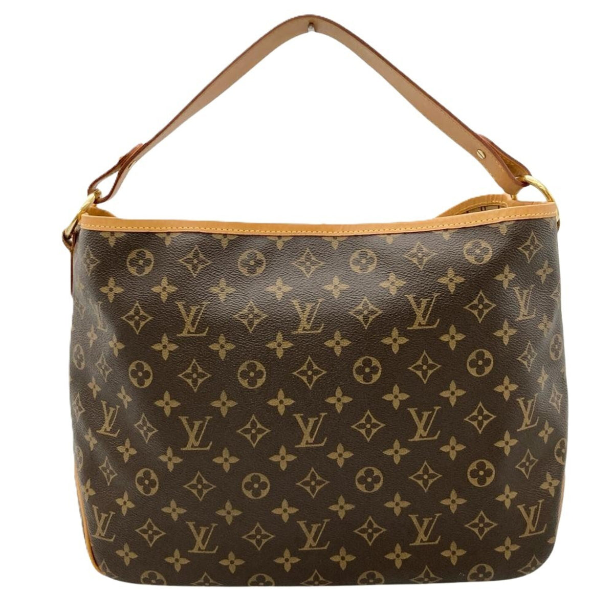 Louis Vuitton Brown Monogram Canvas Shoulder Bag (Pre-Owned)
