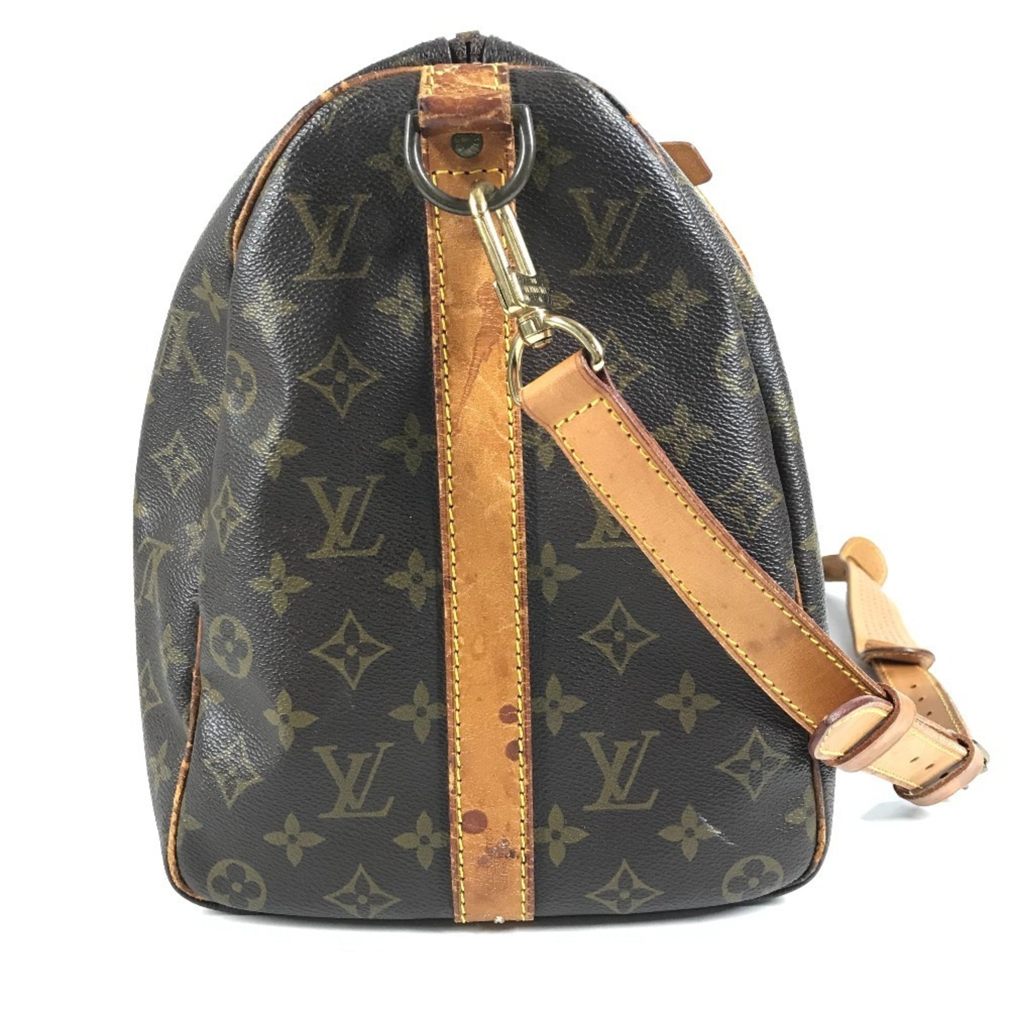 Louis Vuitton Brown Monogram Monogram Canvas Boston Bag (Pre-Owned)