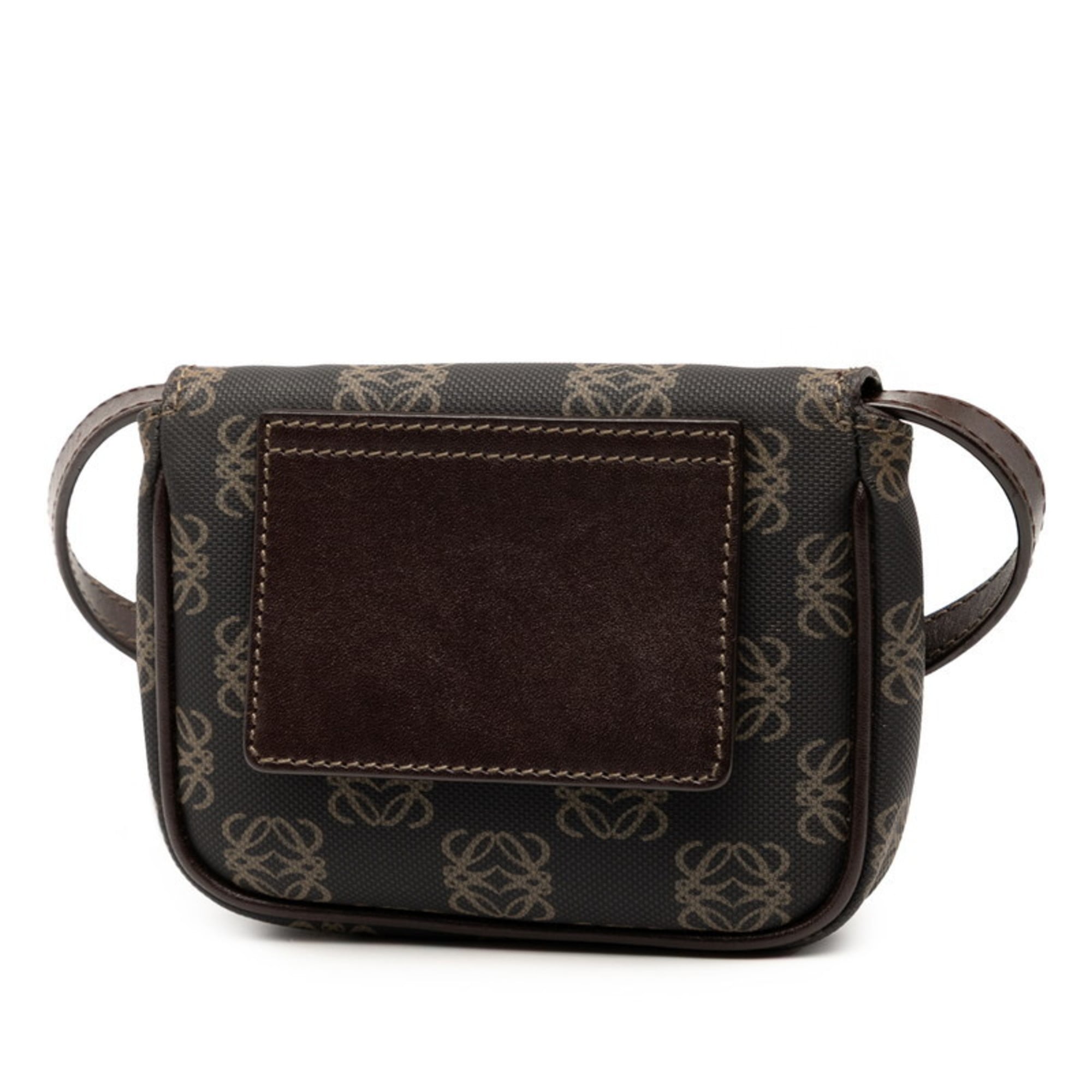 Loewe Brown Pvc Leather Sling Bag (Pre-Owned)