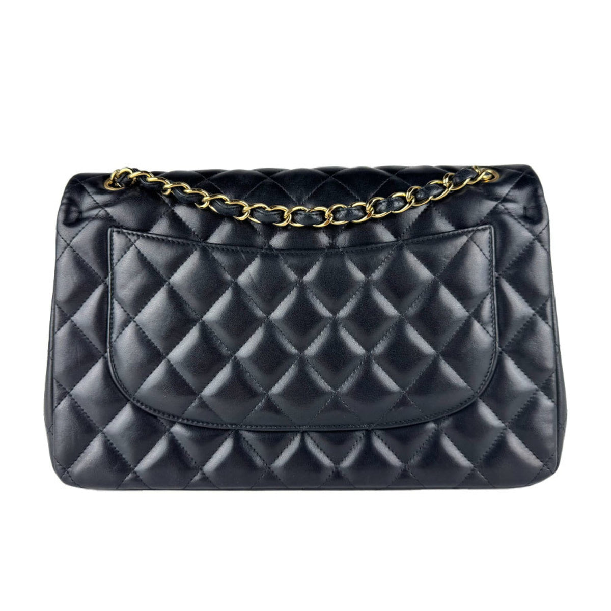 Chanel Black Leather Shoulder Bag (Pre-Owned)