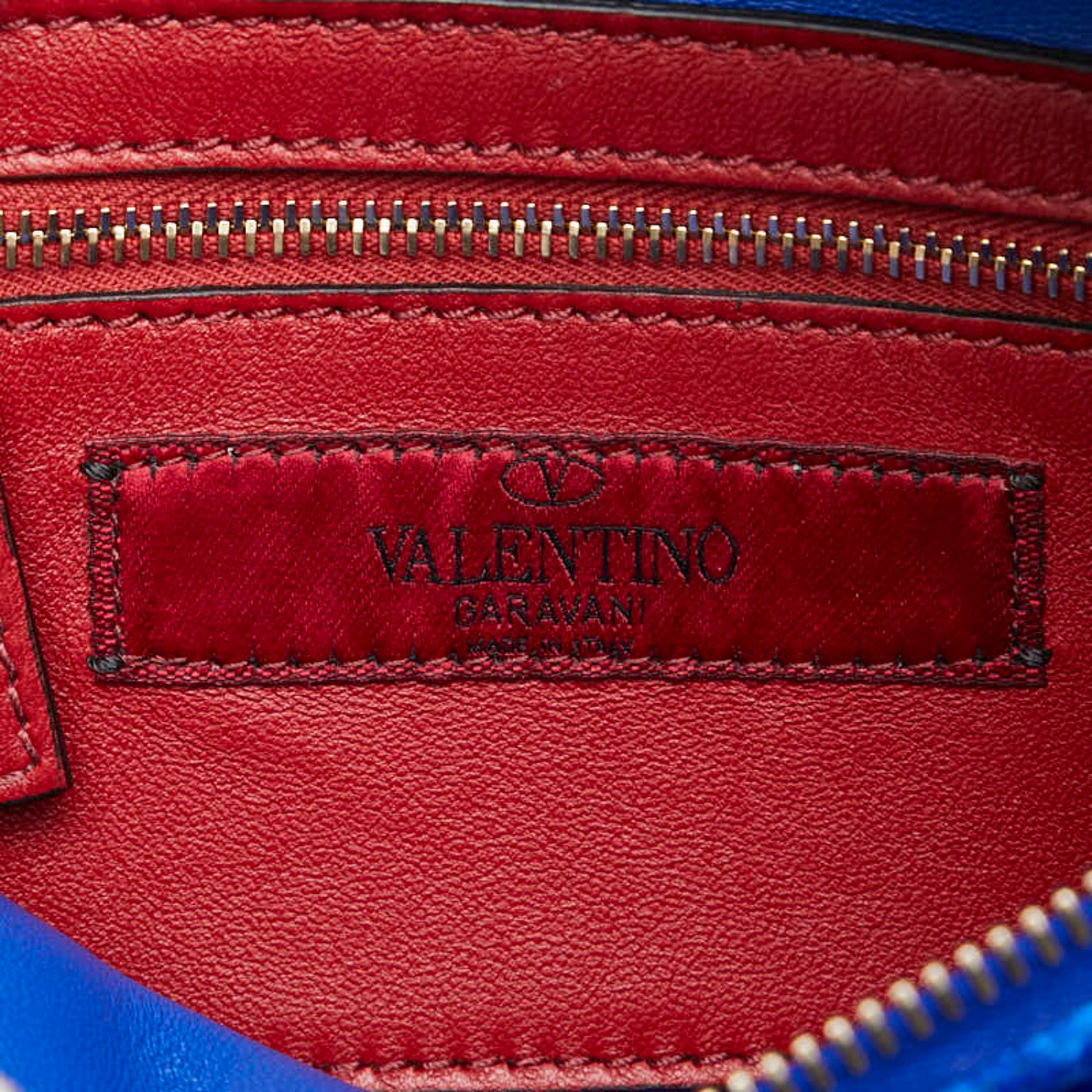 Valentino Blue Leather Fanny Pack (Pre-Owned)